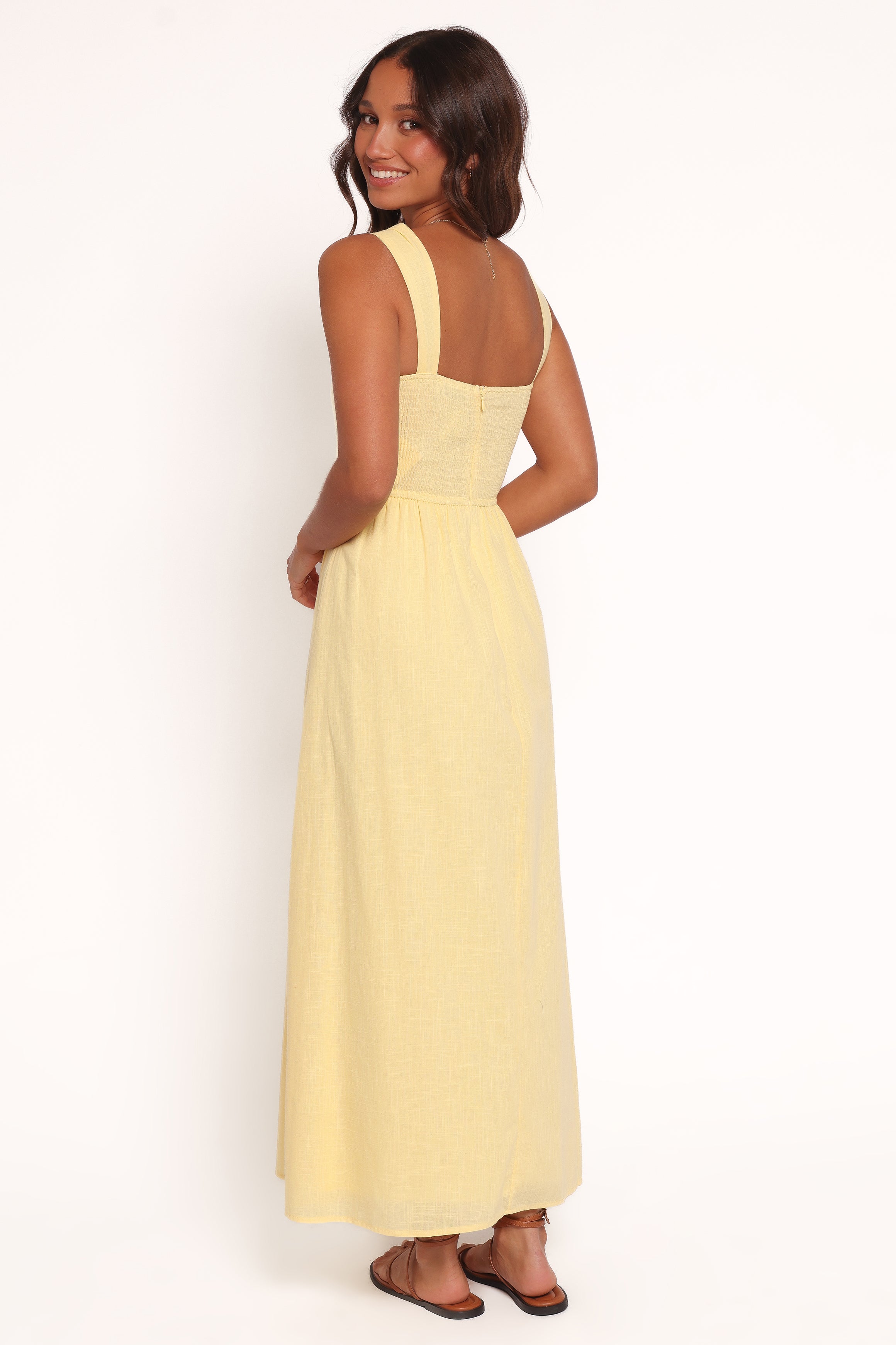 Petal and Pup USA DRESSES Caty Maxi Dress - Yellow