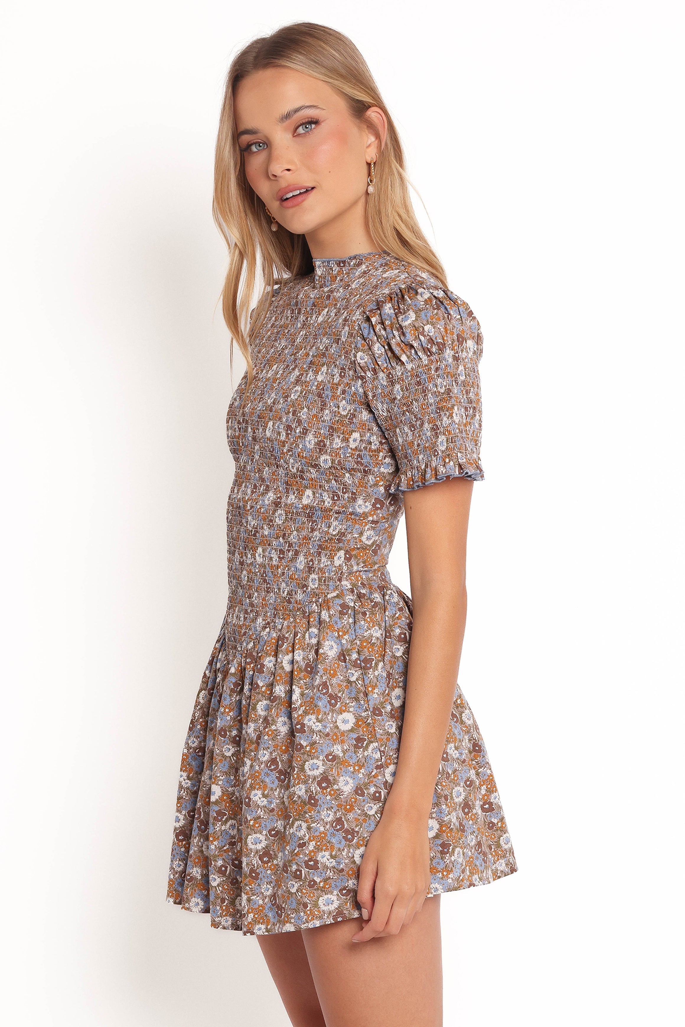 Petal and Pup USA DRESSES Celine Mini Dress - Floral