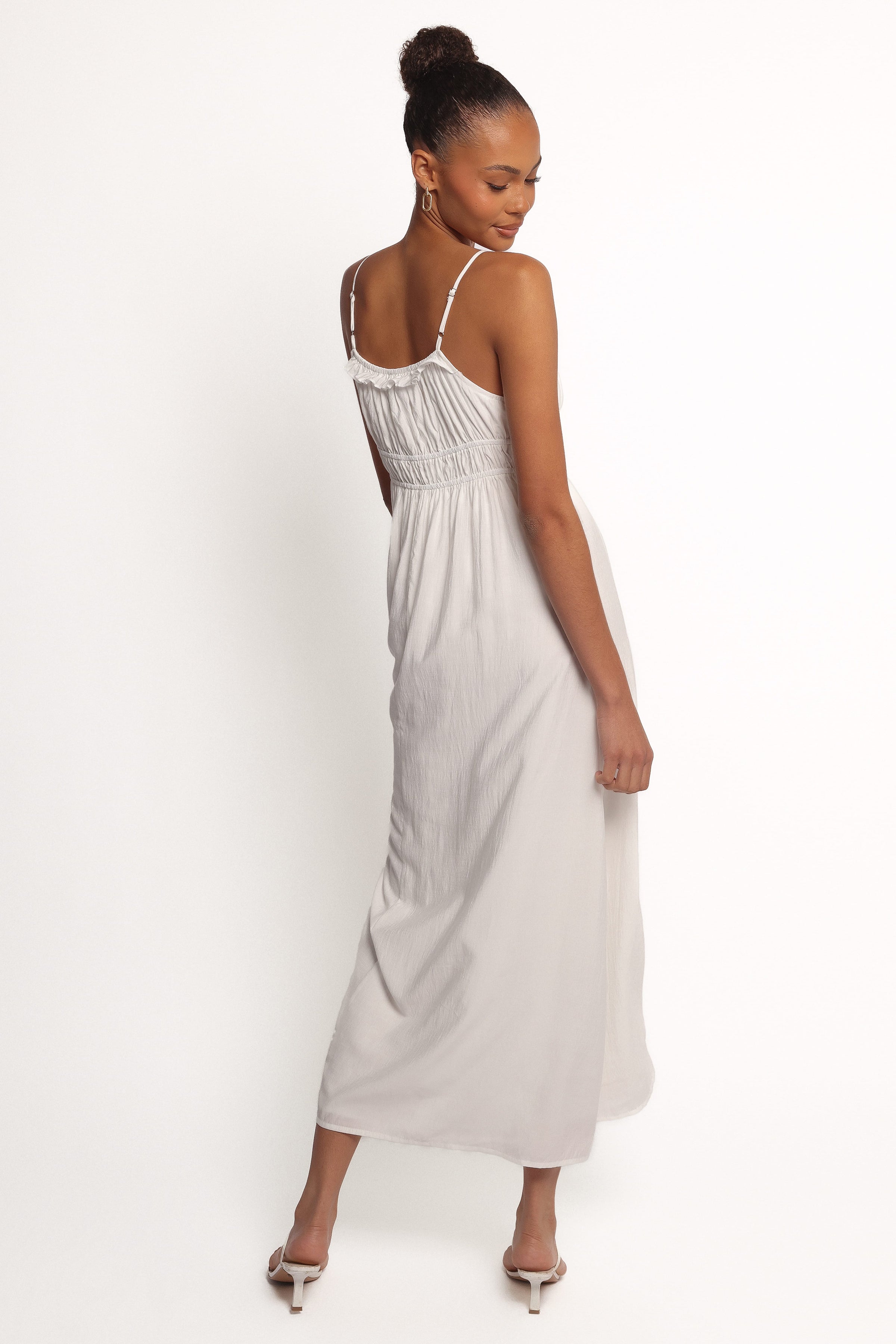 Petal and Pup USA DRESSES Ceres Maxi Dress - White (Hold for Amazon)