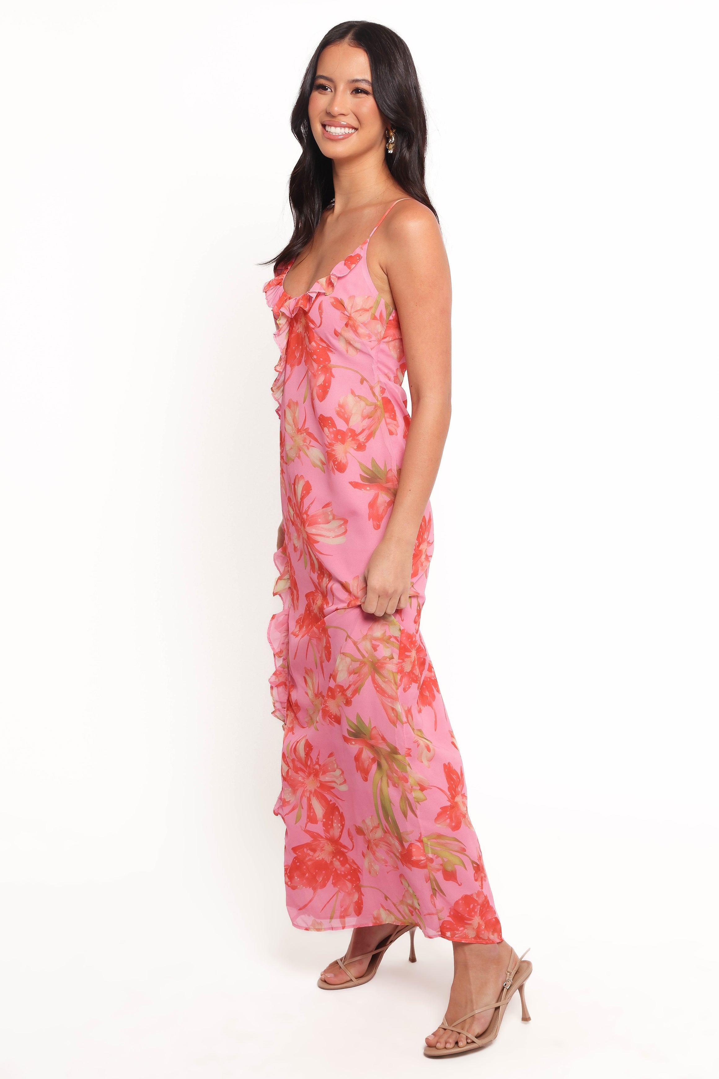 Petal and Pup USA DRESSES Charli Maxi Dress - Tropical Floral