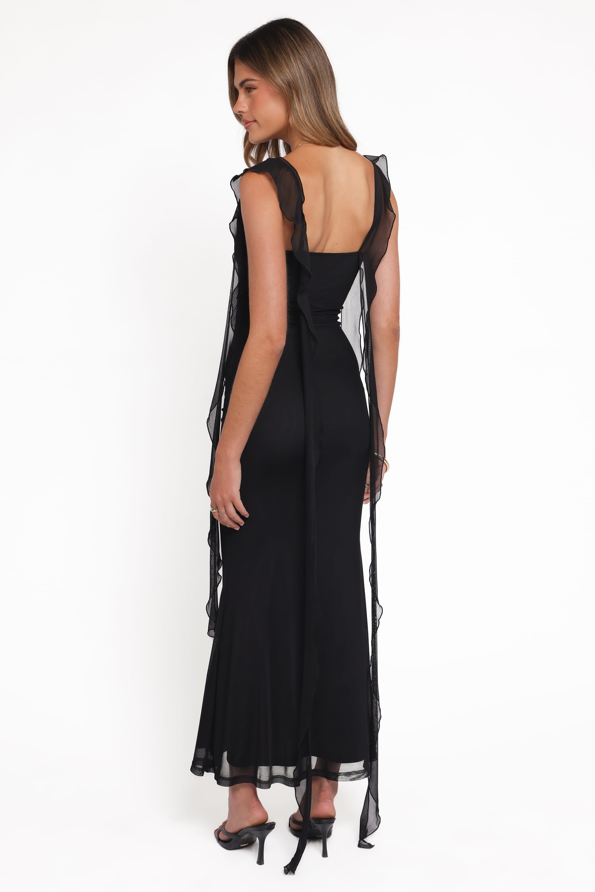 Petal and Pup USA DRESSES Chiara Maxi Dress - Black