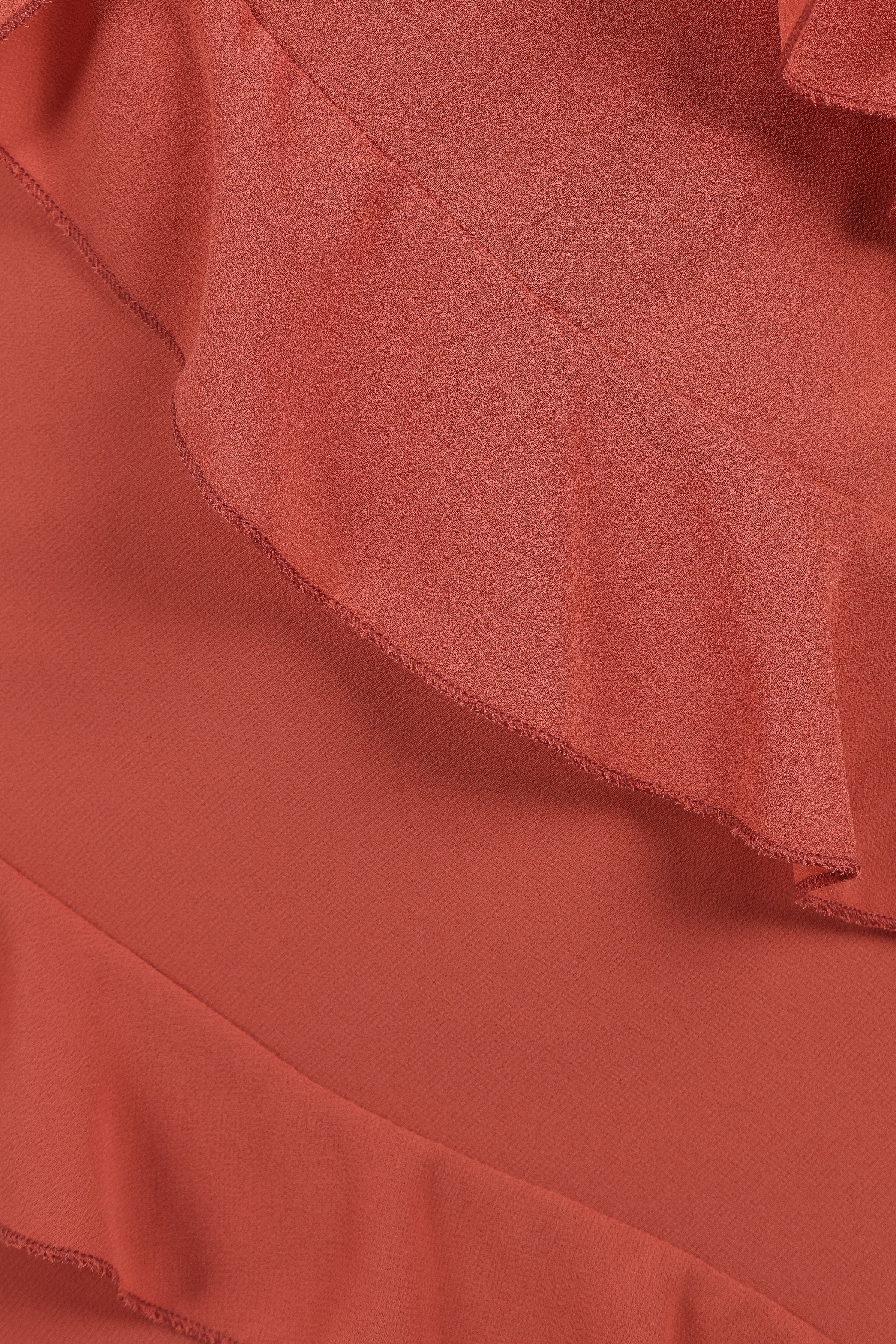 Petal and Pup USA DRESSES Ciao Ruffles Maxi Dress - Rosewood