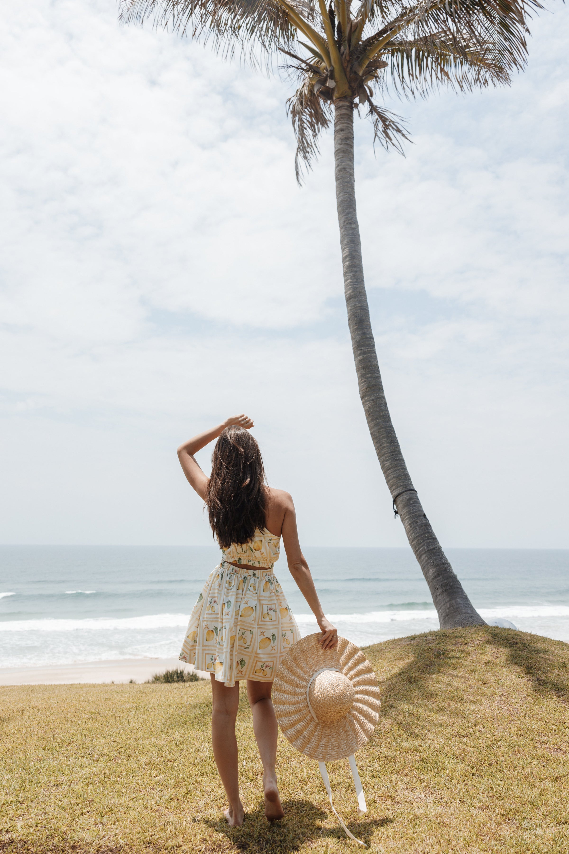 Petal and Pup USA DRESSES Cintrico One Shoulder Mini Dress - Lemon