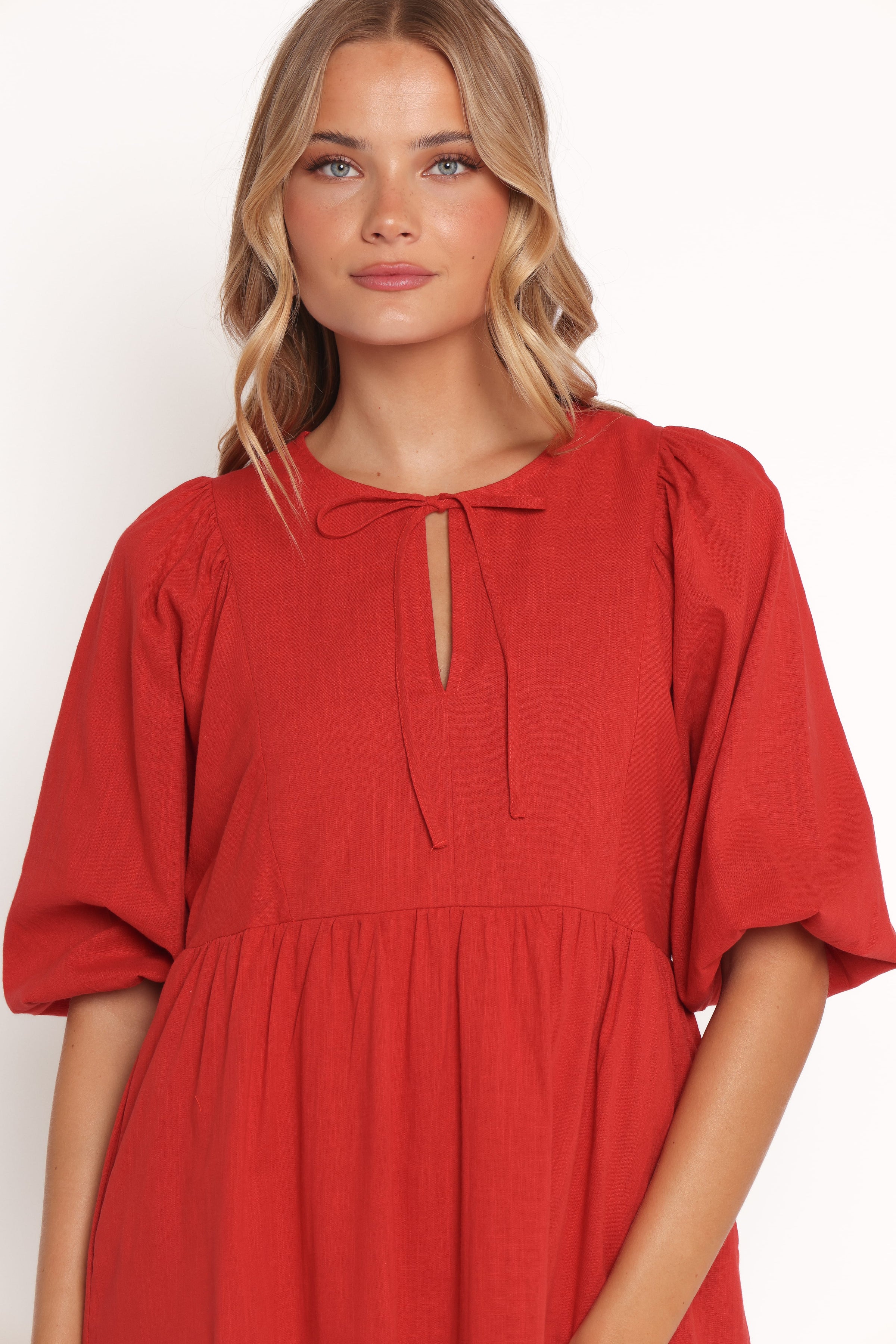 Petal and Pup USA DRESSES Cinzia Mini Dress - Red