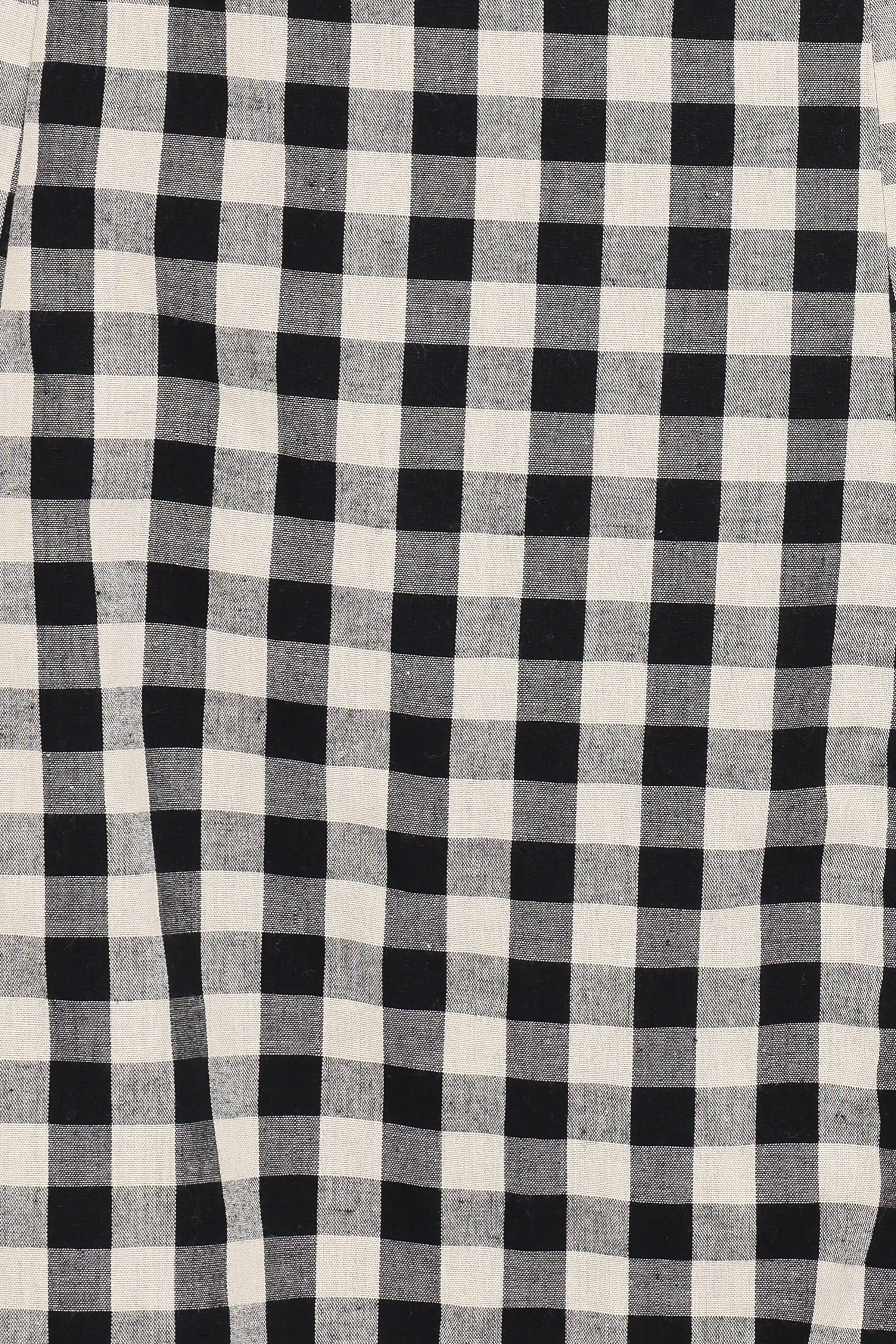 Petal and Pup USA DRESSES Circe Mini Dress - Black Gingham