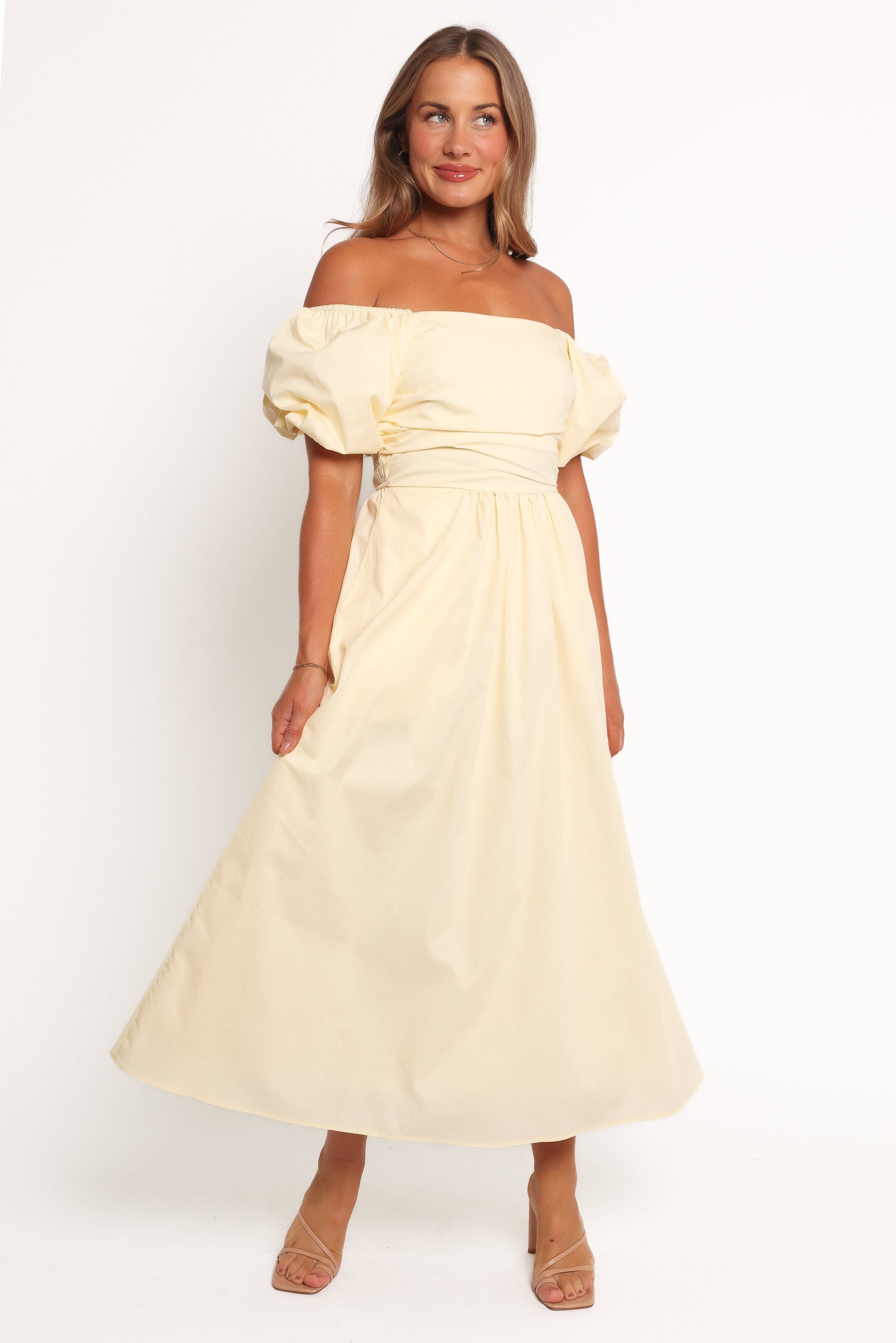 Petal and Pup Women's Clo Puff Sleeve Dress