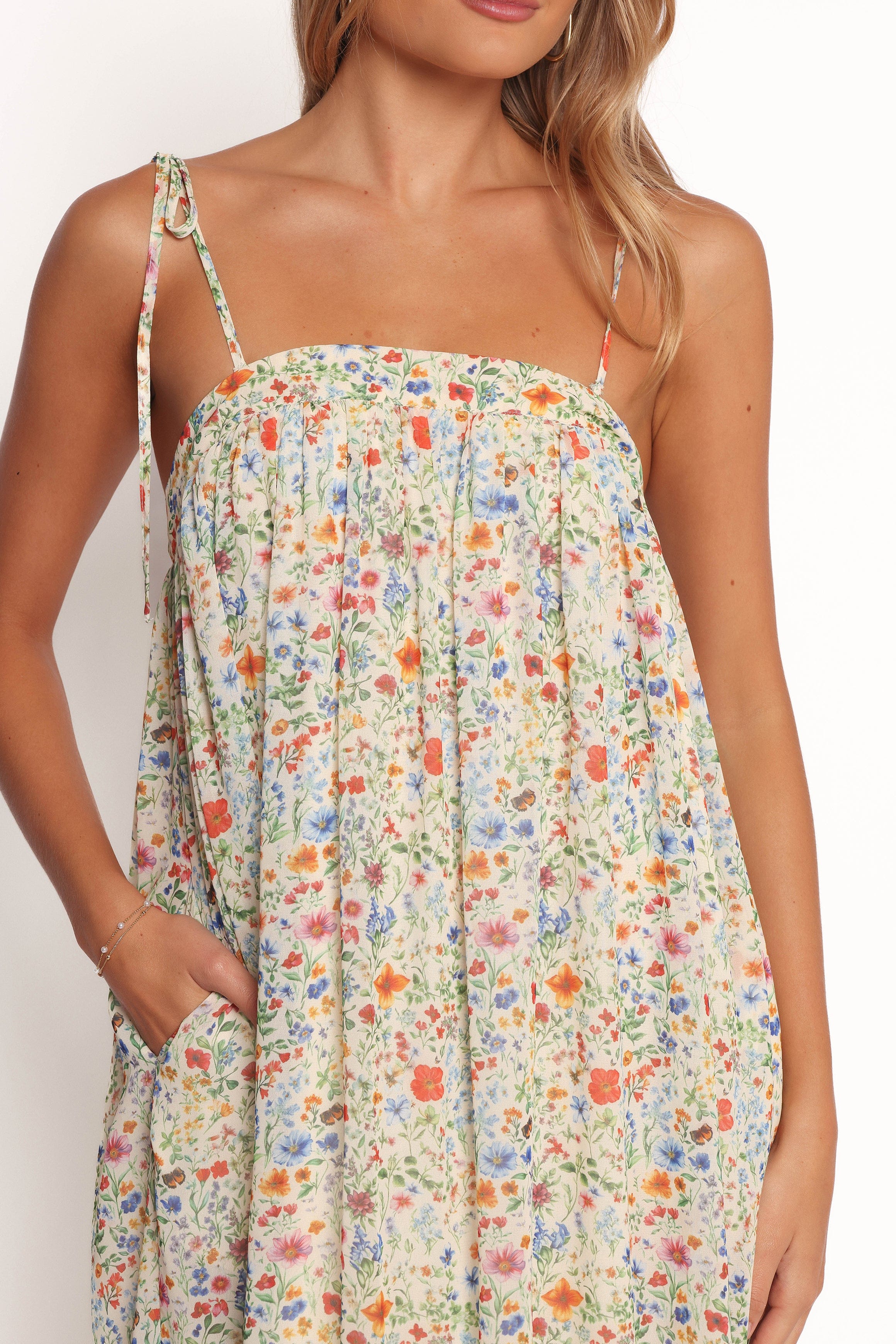 Petal and Pup USA DRESSES Colette Maxi Dress - Garden Floral