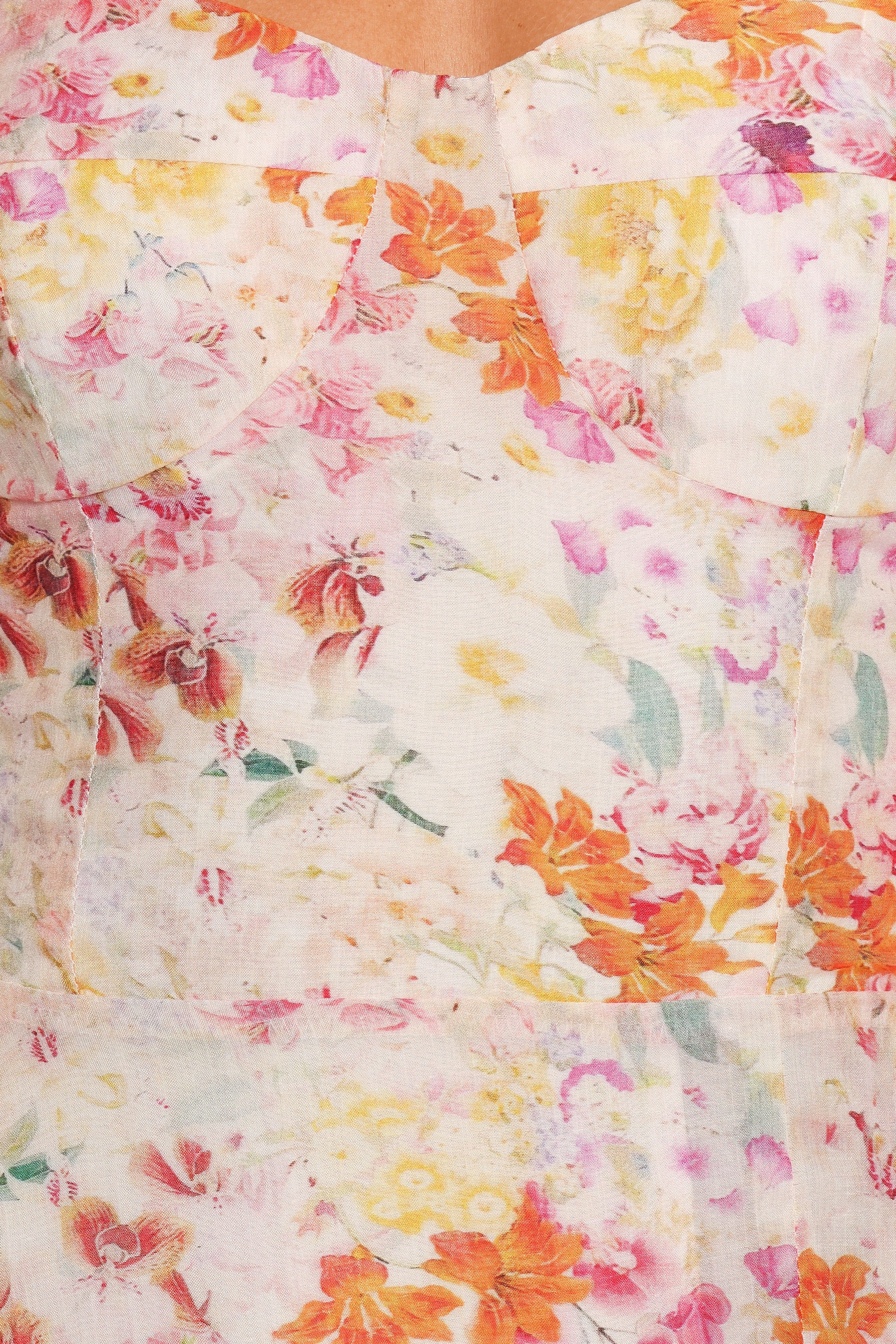 Petal and Pup USA DRESSES Cordelia Midi Dress - Floral