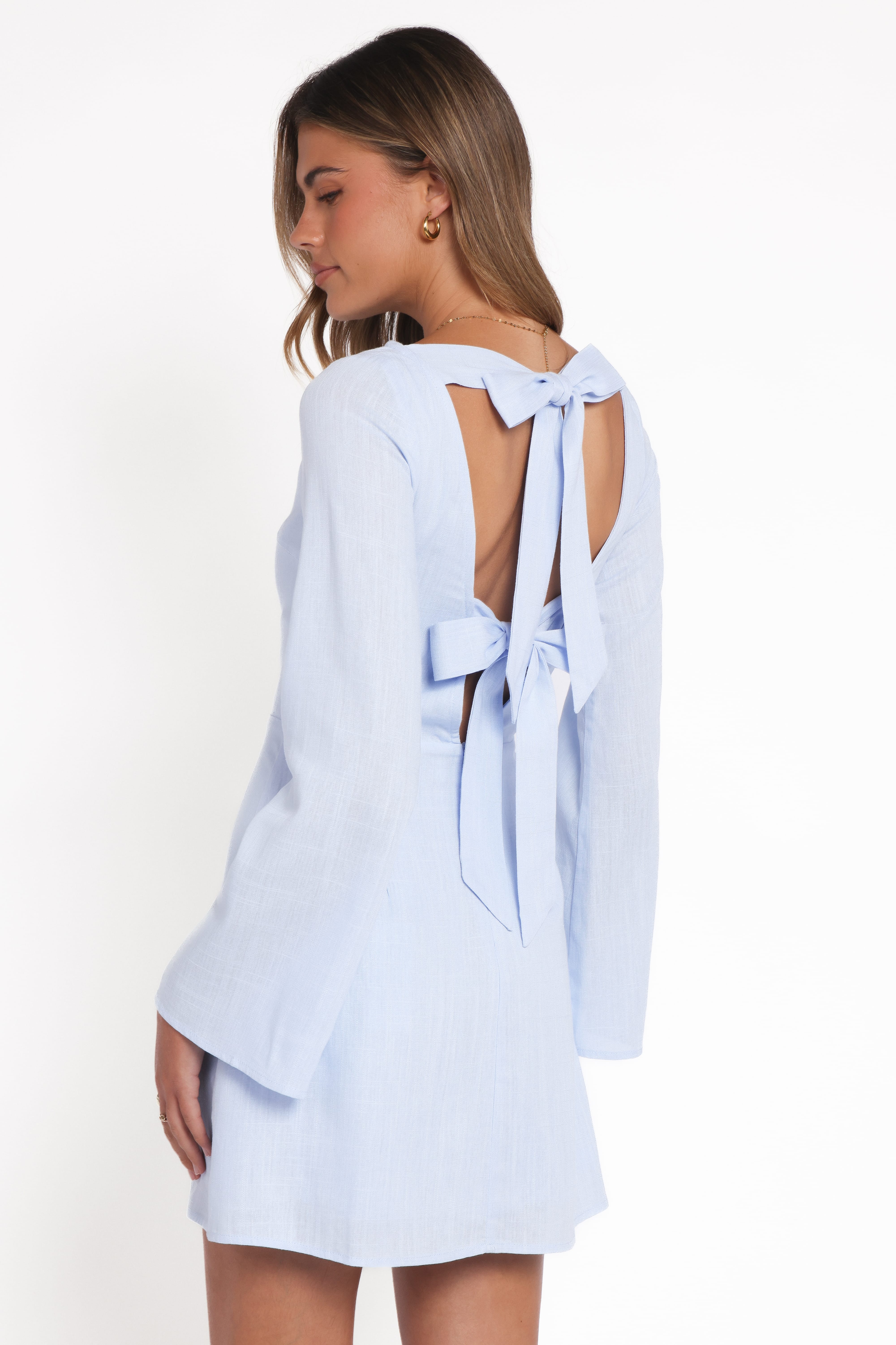 Petal and Pup USA DRESSES Cynthia Mini Dress - Periwinkle