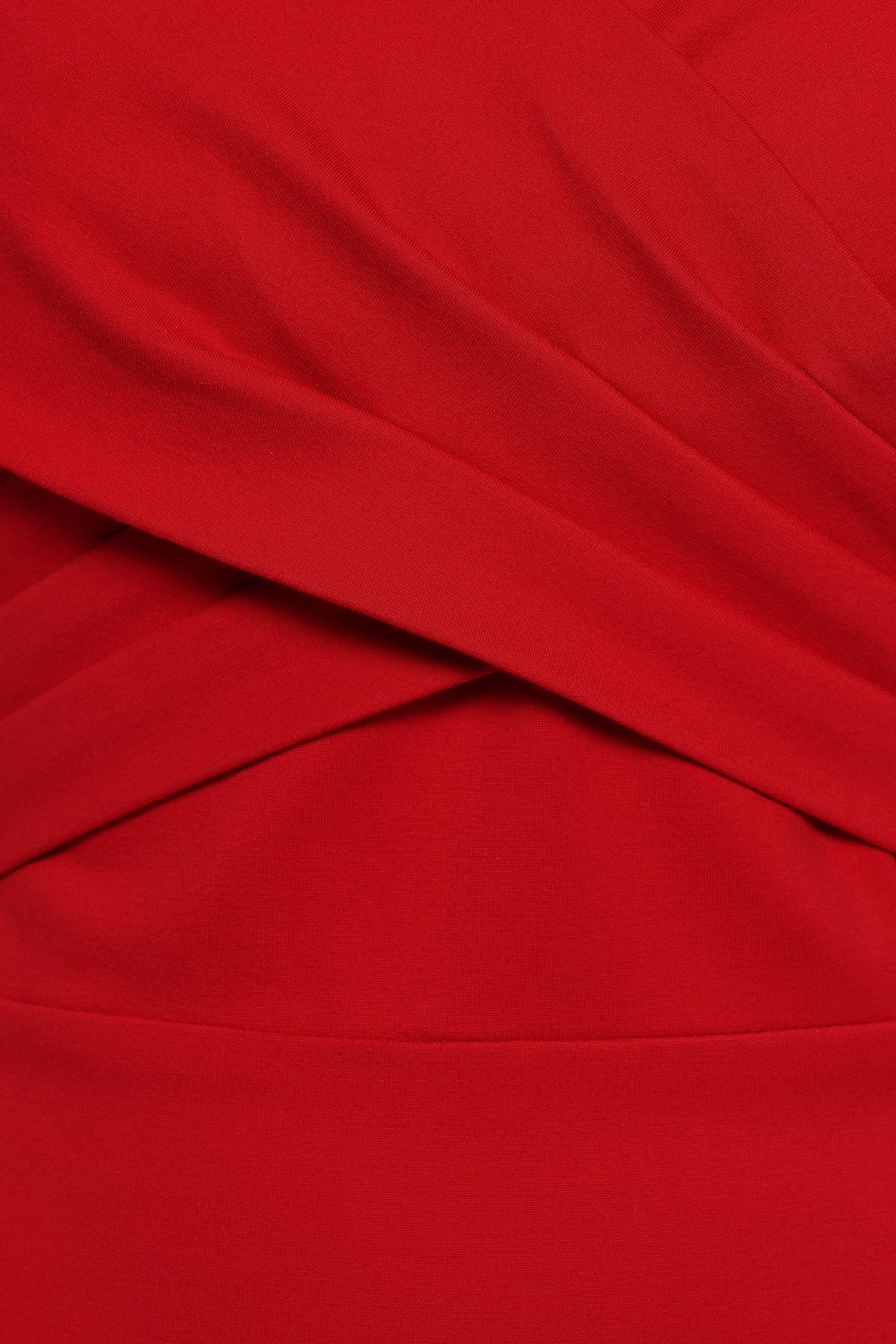 Petal and Pup USA DRESSES Dailene Midi Dress - Red