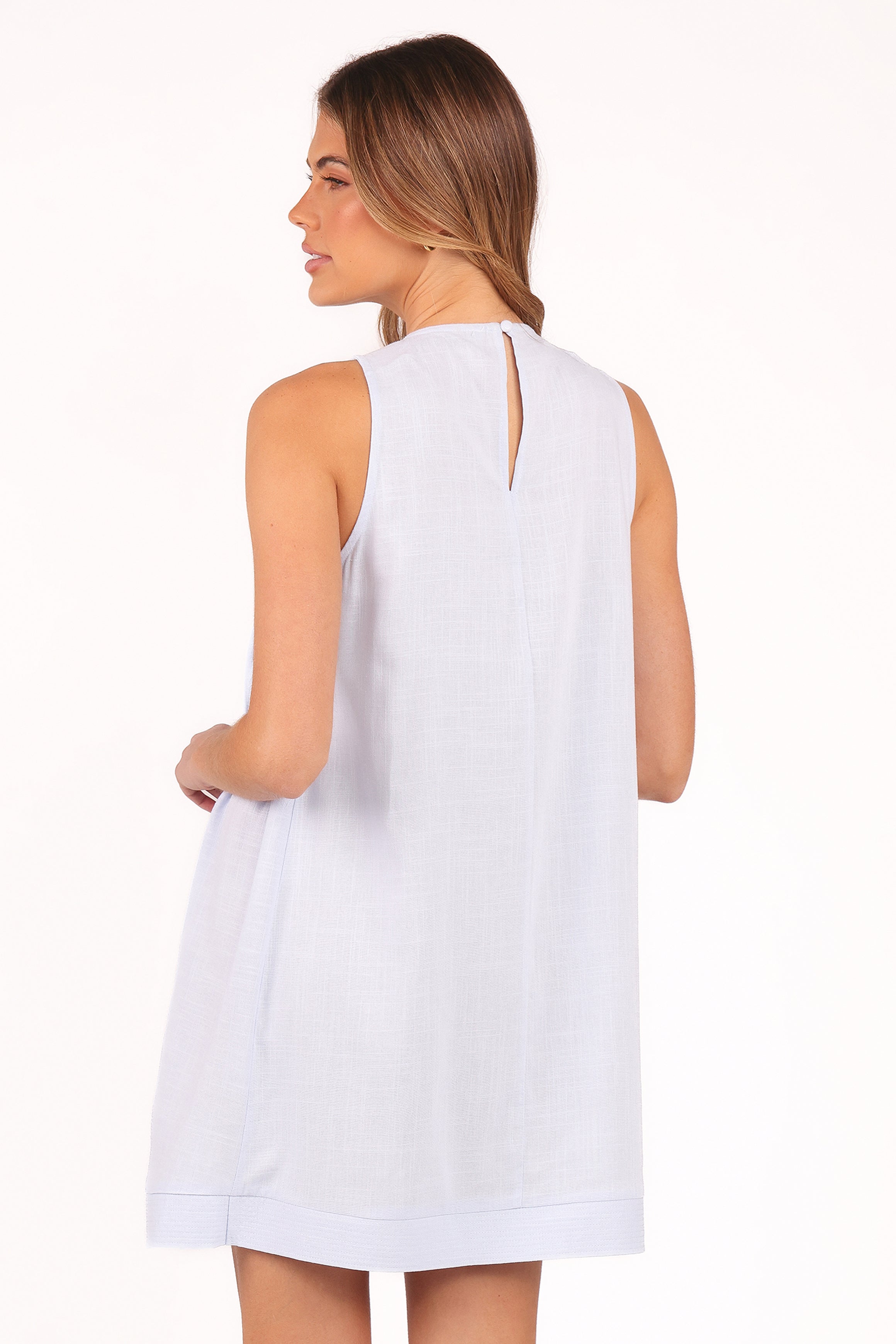 Petal and Pup USA DRESSES Daniela Mini Dress - Blue