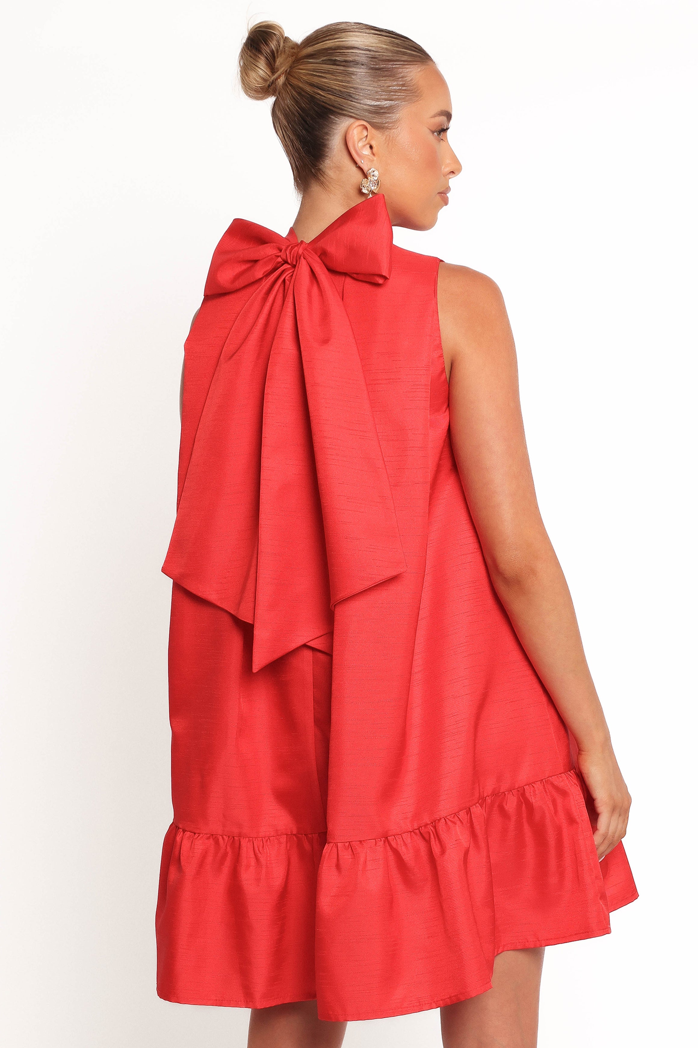 Petal and Pup USA DRESSES Darian Mini Dress - Red