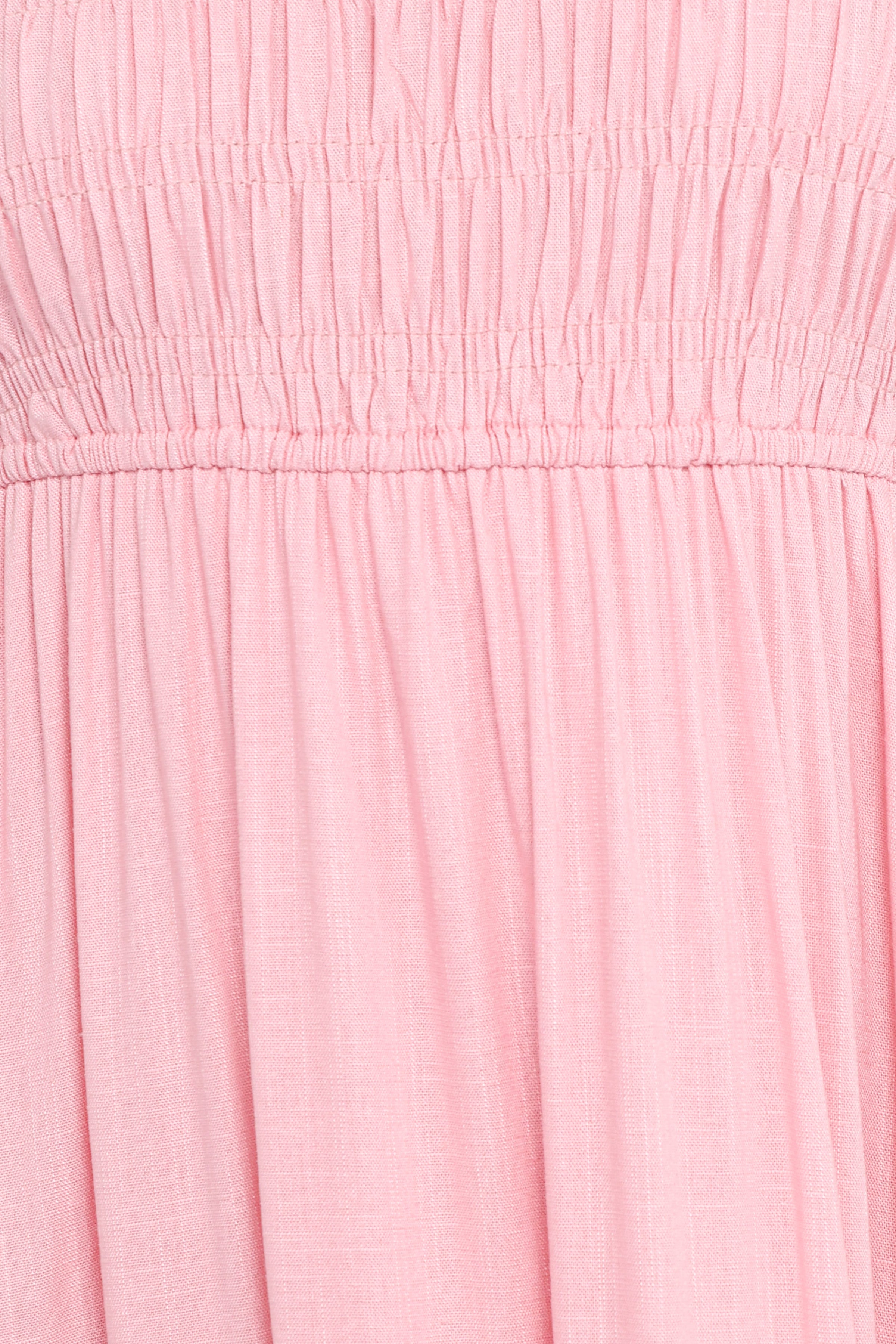 Petal and Pup USA DRESSES Darla Puff Sleeve Dress - Pink