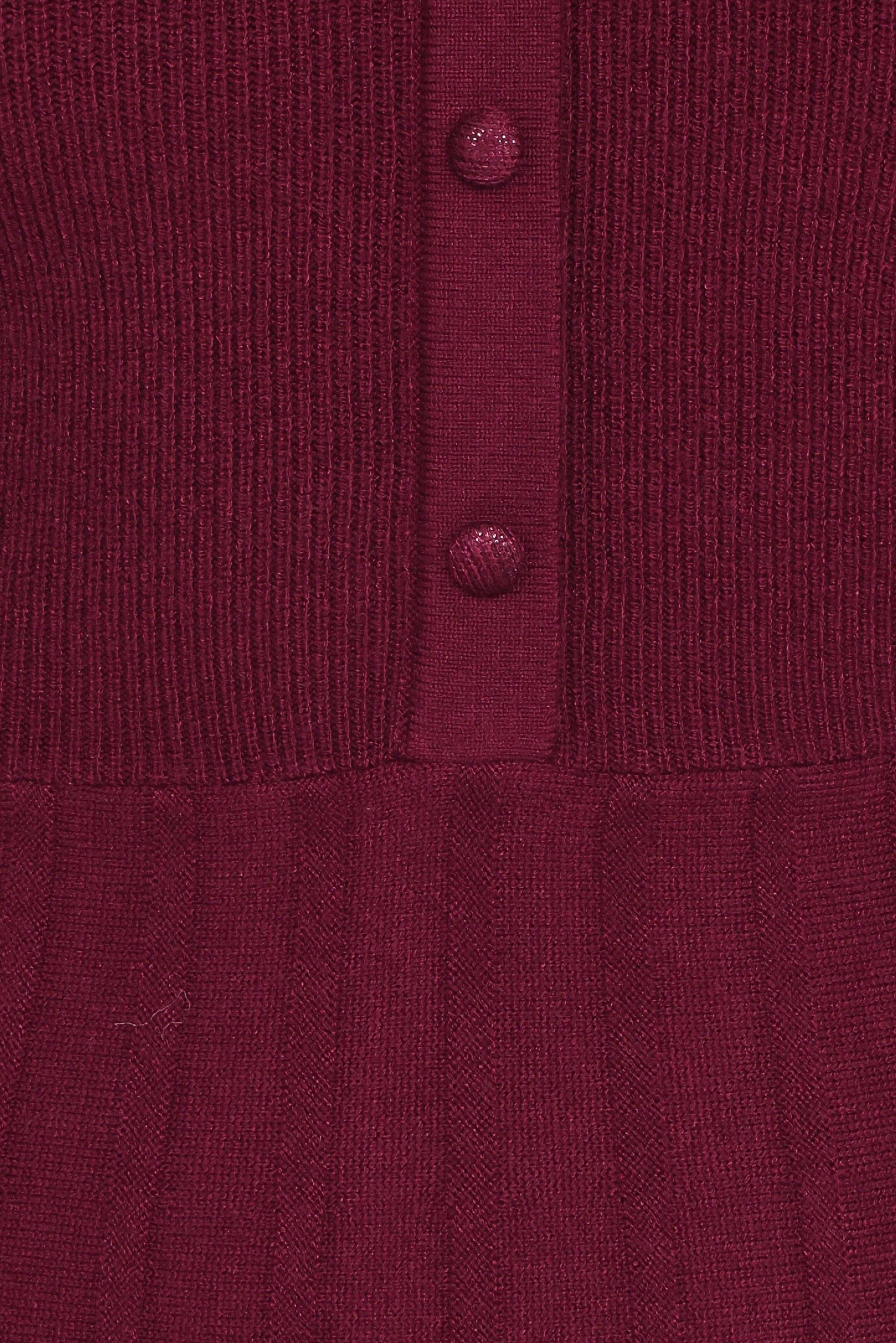 Petal and Pup USA DRESSES Darlina Long Sleeve Mini Dress - Burgundy