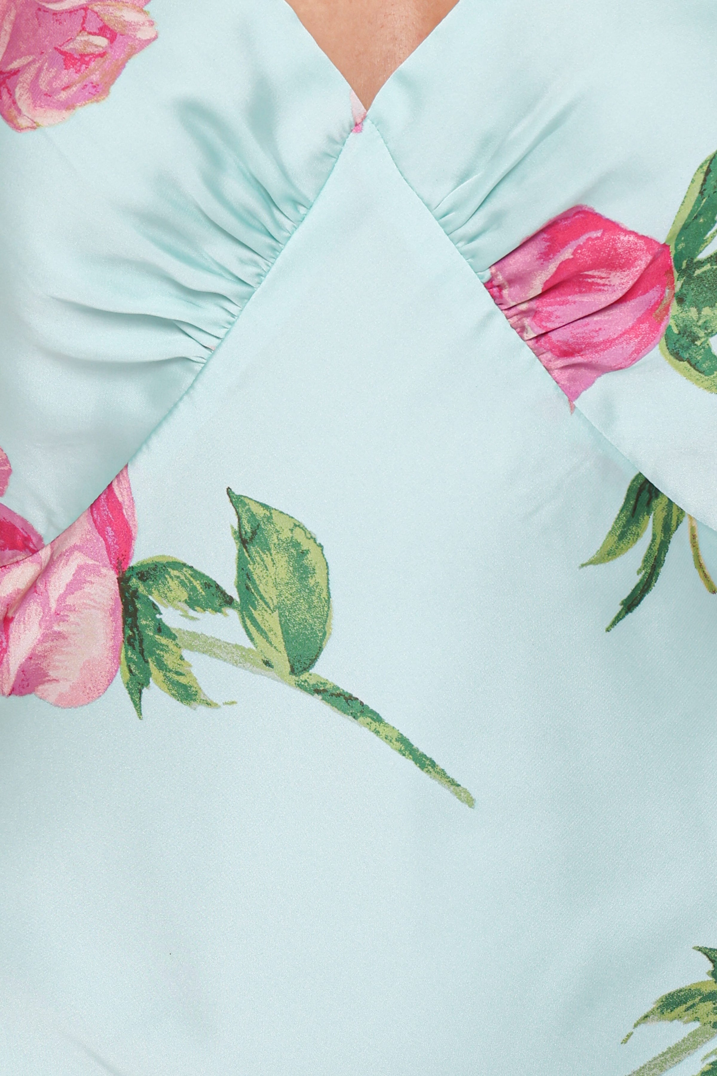 Petal and Pup USA DRESSES Darling Maxi Dress - Rose Mint Floral