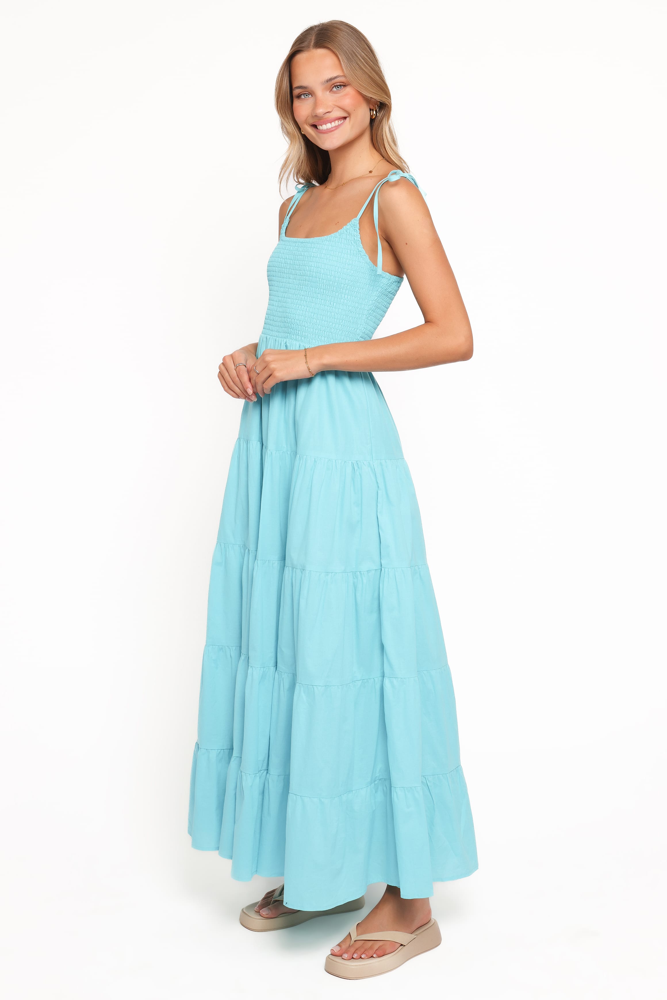 Petal and Pup USA DRESSES Delaware Maxi Dress - Blue