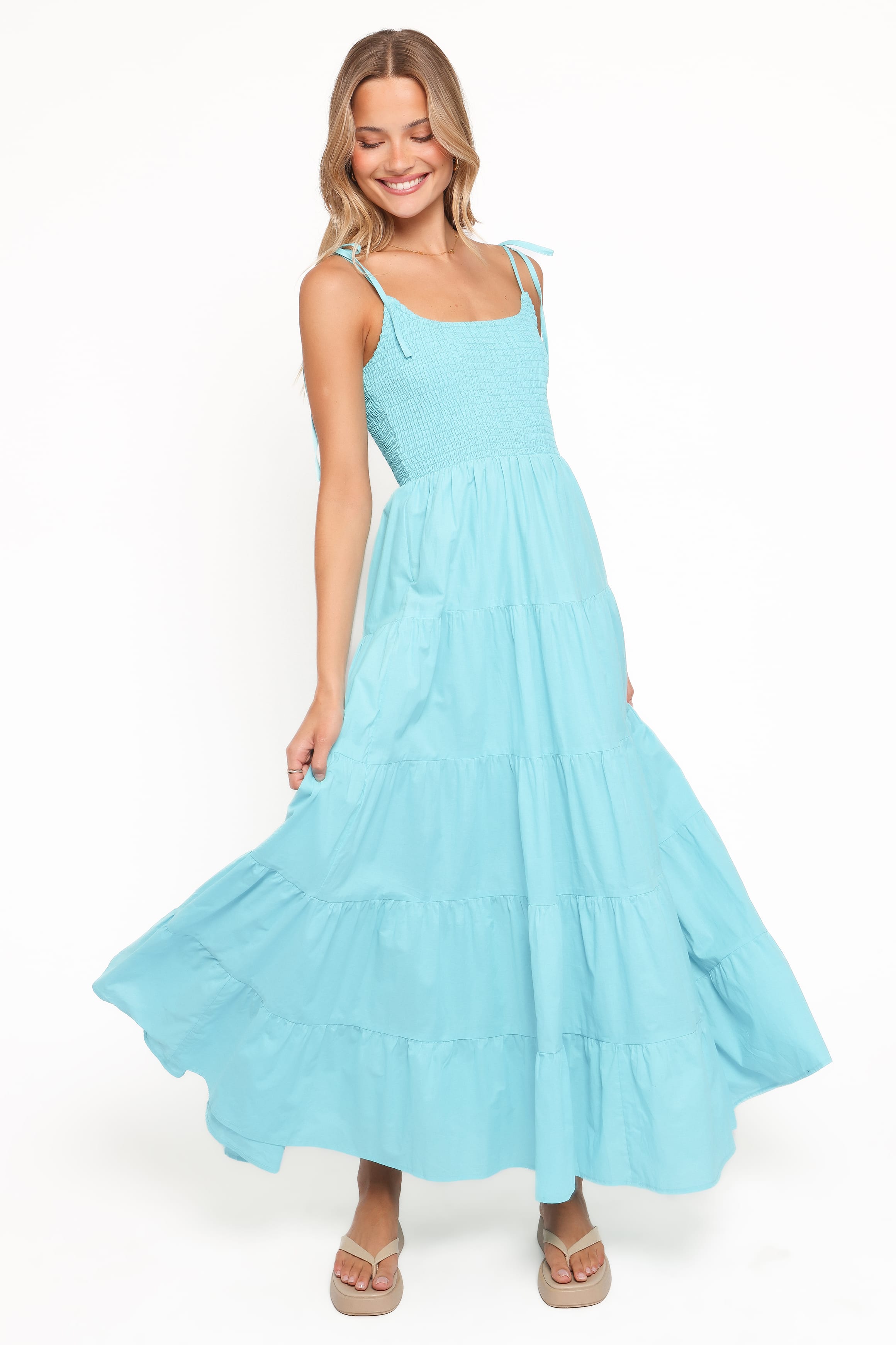Petal and Pup USA DRESSES Delaware Maxi Dress - Blue