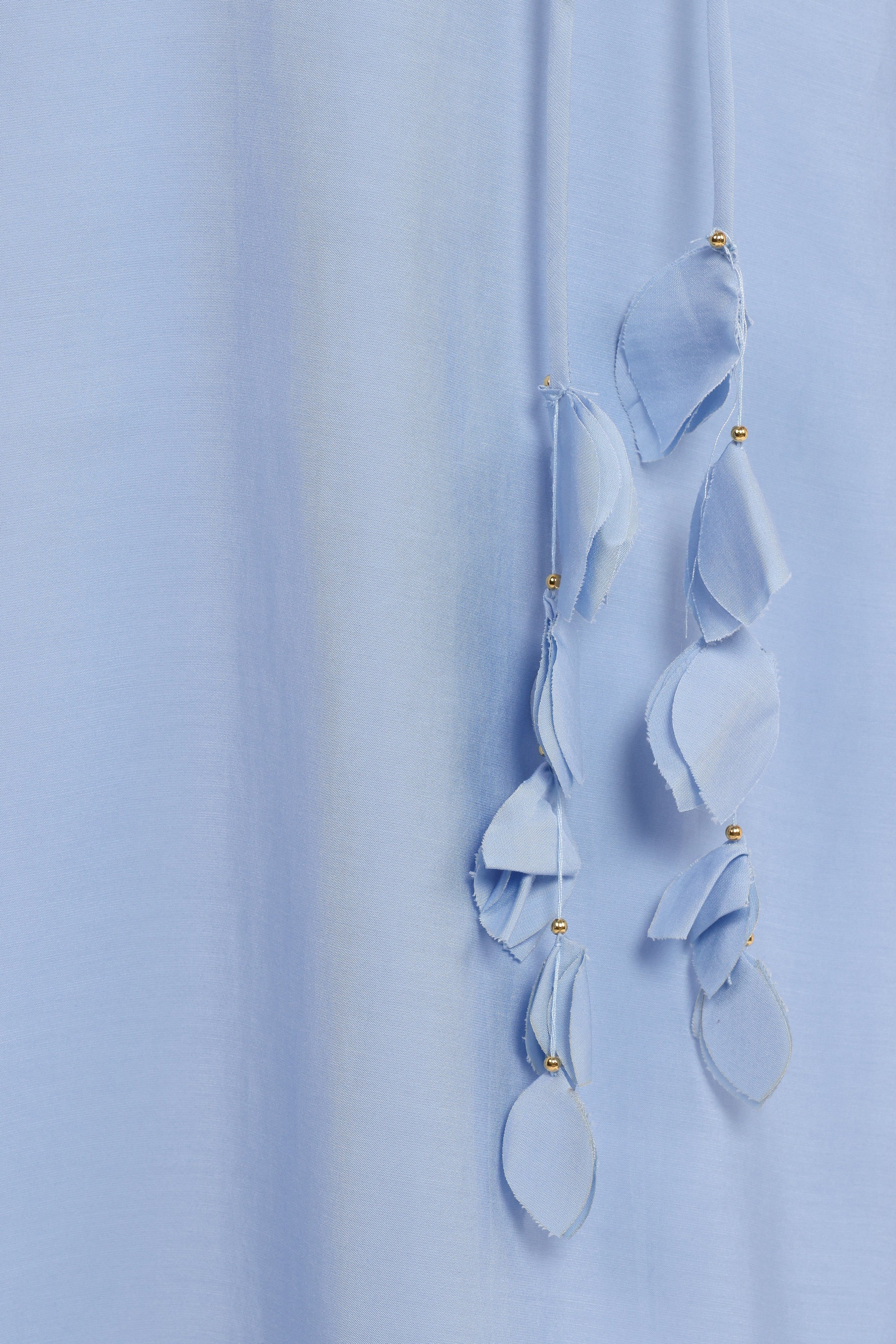 Petal and Pup USA DRESSES Della Midi Dress - Pale Blue