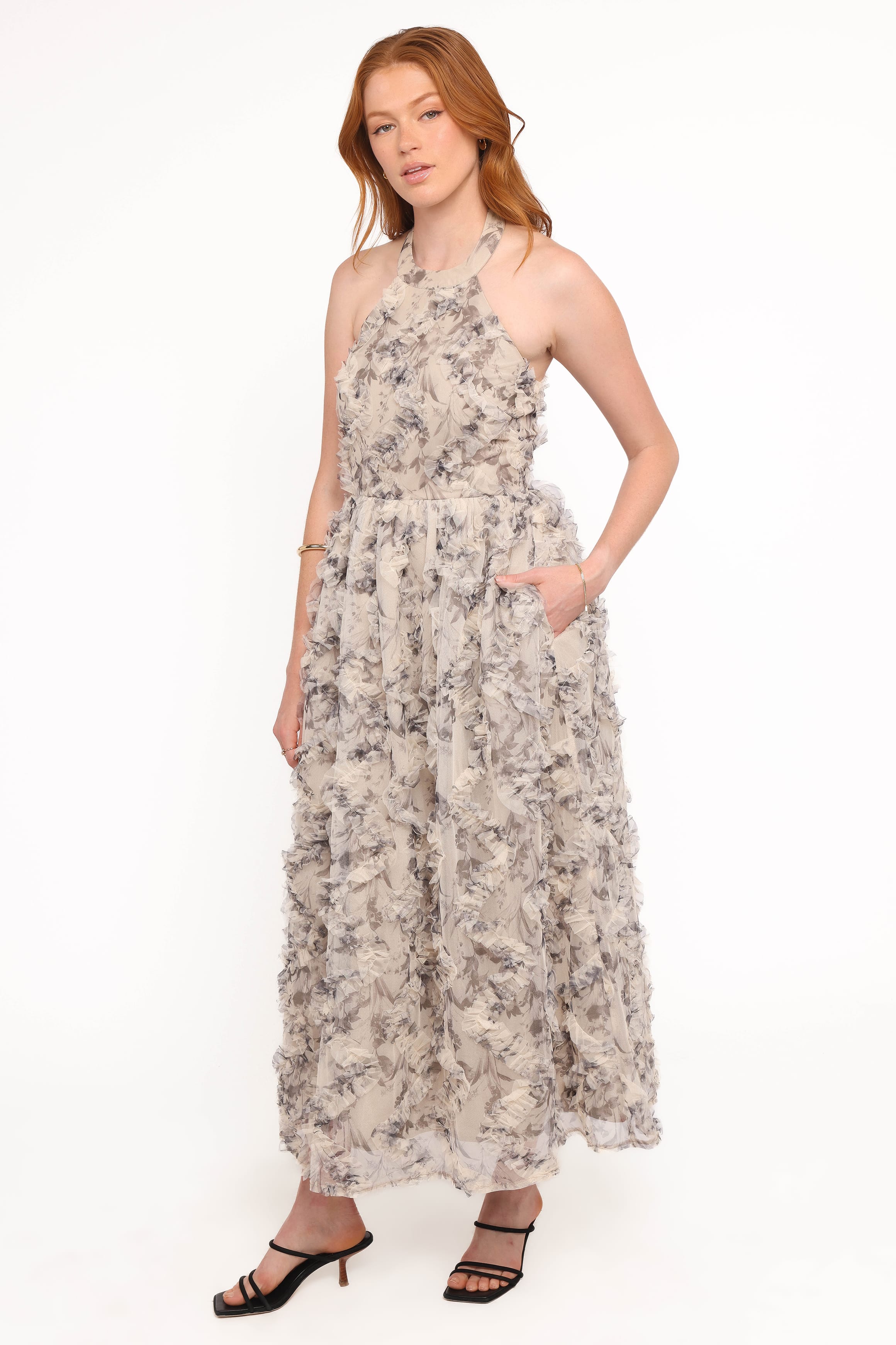 Petal and Pup USA DRESSES Delora Midi Dress - Floral