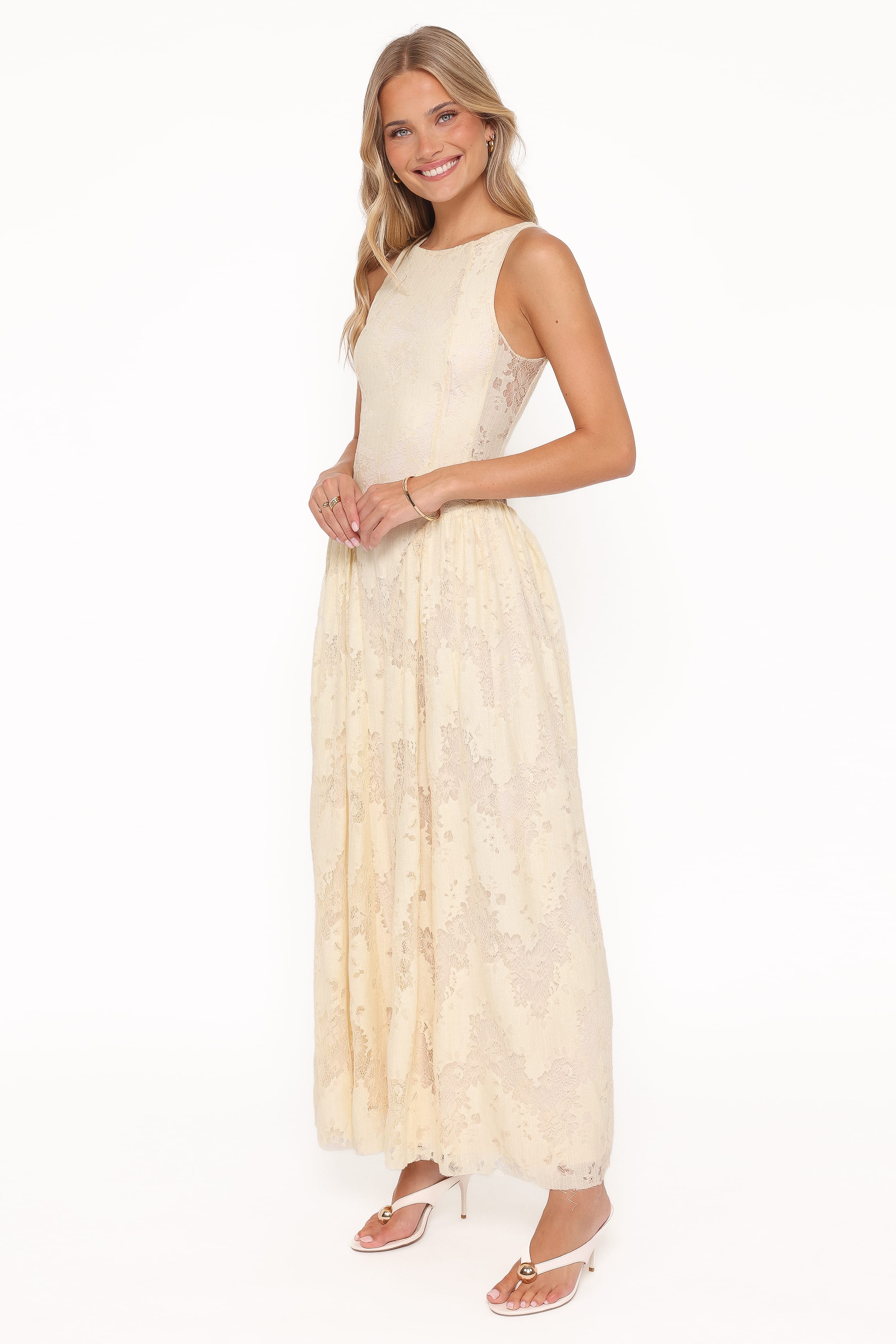 Petal and Pup USA DRESSES Denny Maxi Dress - Butter Yellow