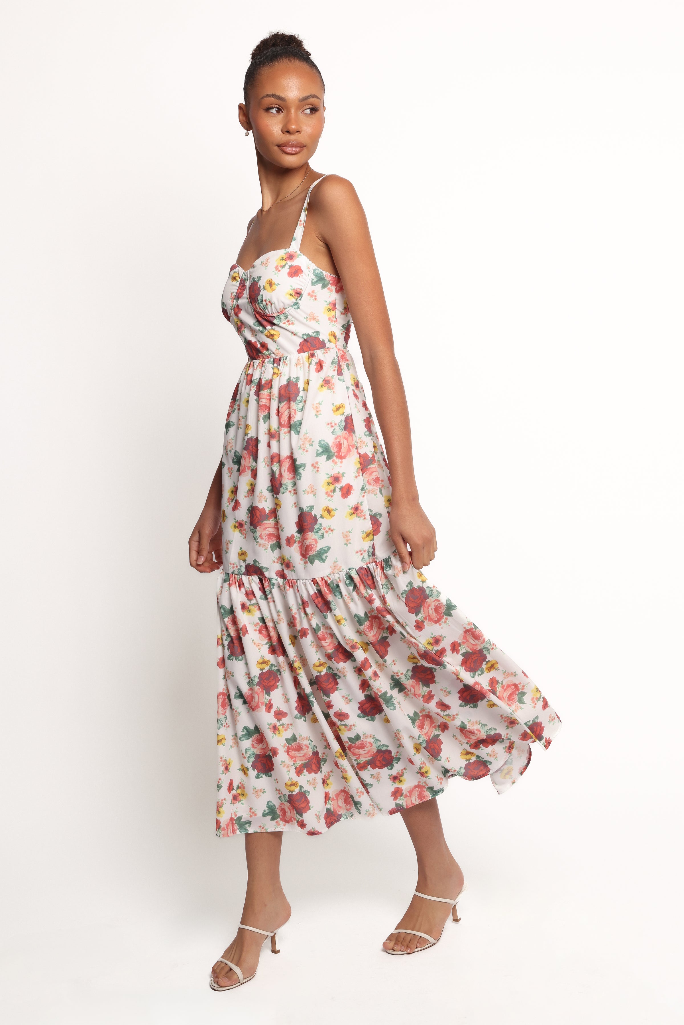 Petal and Pup USA DRESSES Donatella Maxi Dress - Floral (Hold for Amazon)