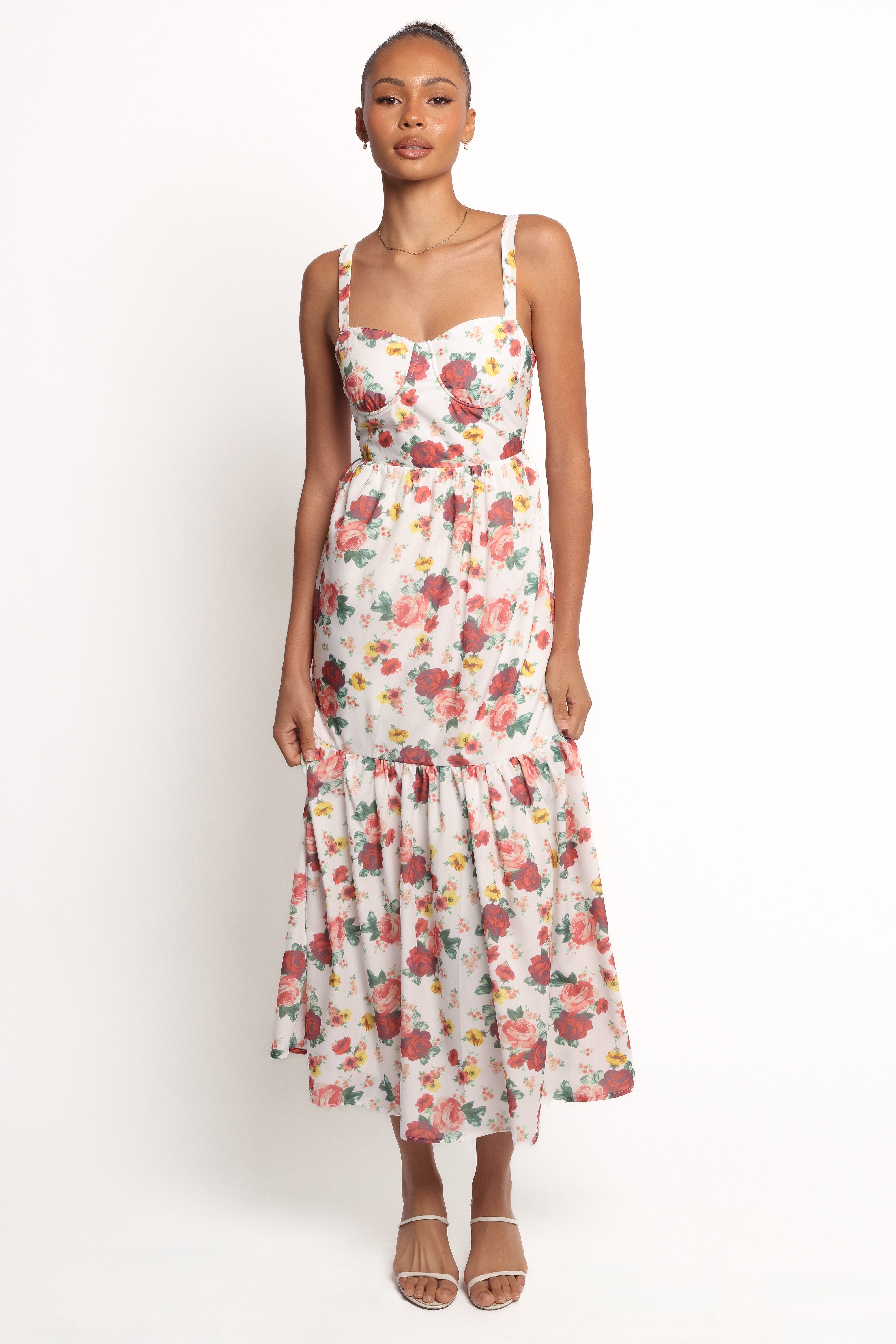 Petal and Pup USA DRESSES Donatella Maxi Dress - Floral (Hold for Amazon)