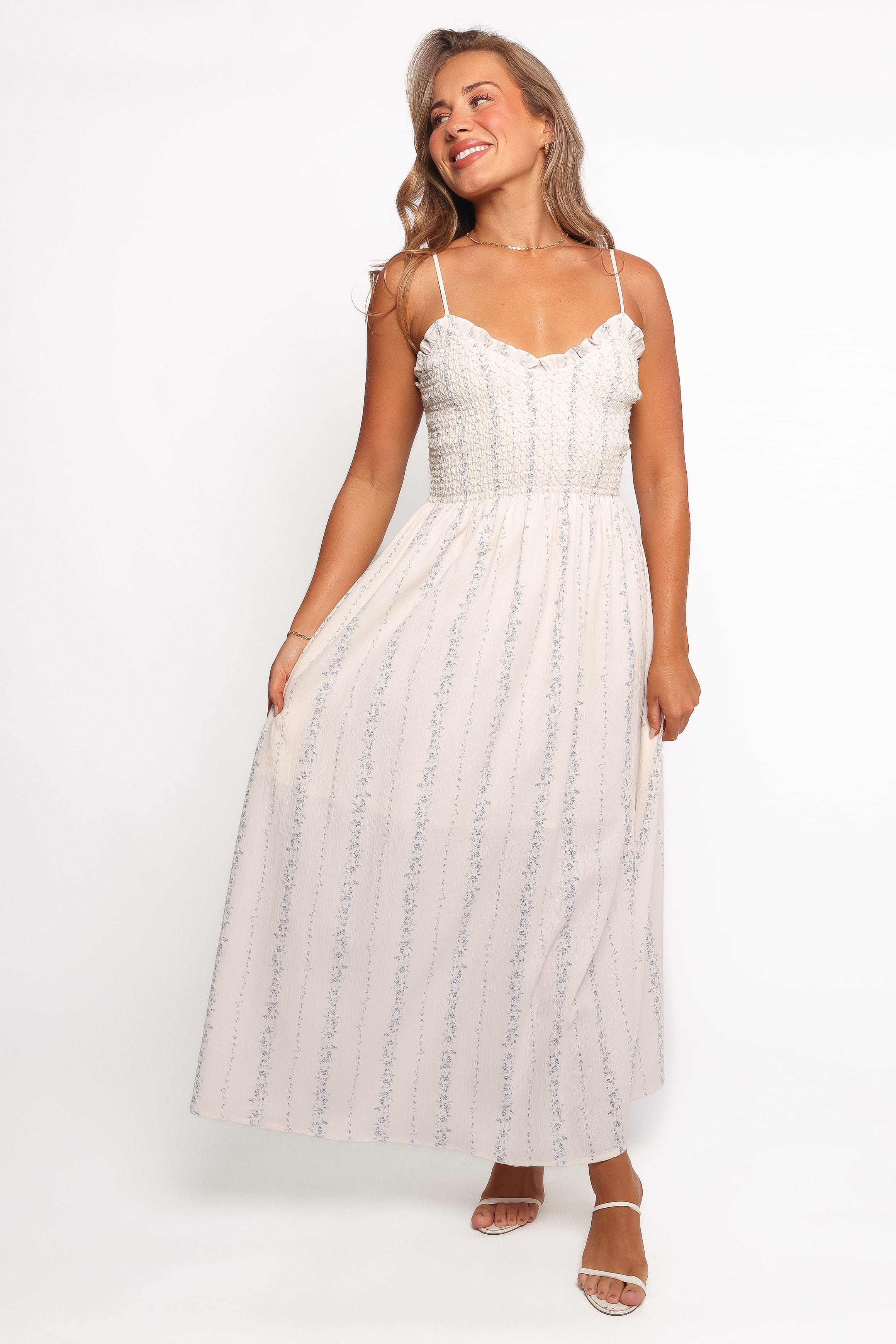 Petal and Pup USA DRESSES Dulce Midi Dress - Dream Blue (Hold for Rack)