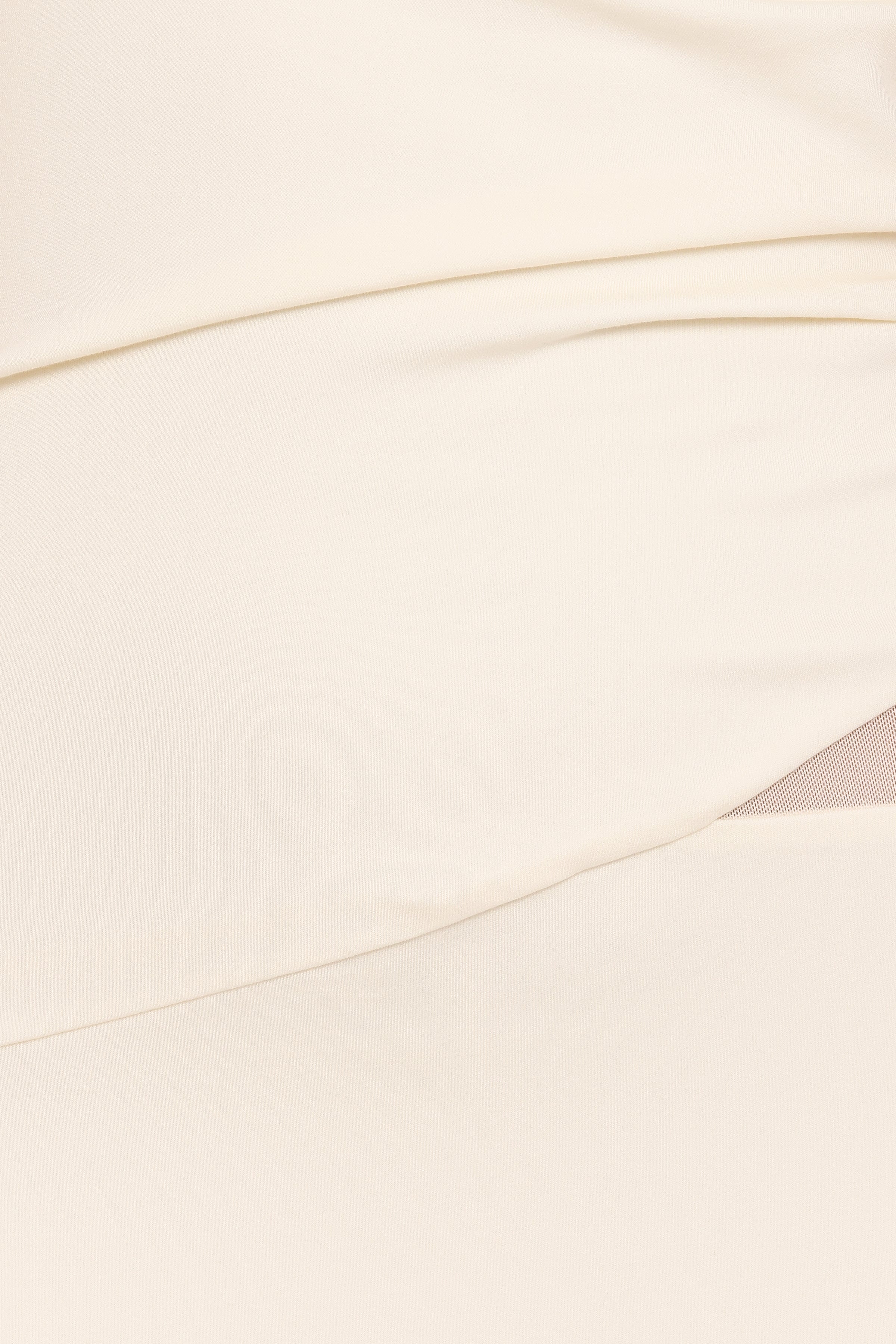 Petal and Pup USA DRESSES Edie Off Shoulder Midi Dress - Butter Yellow