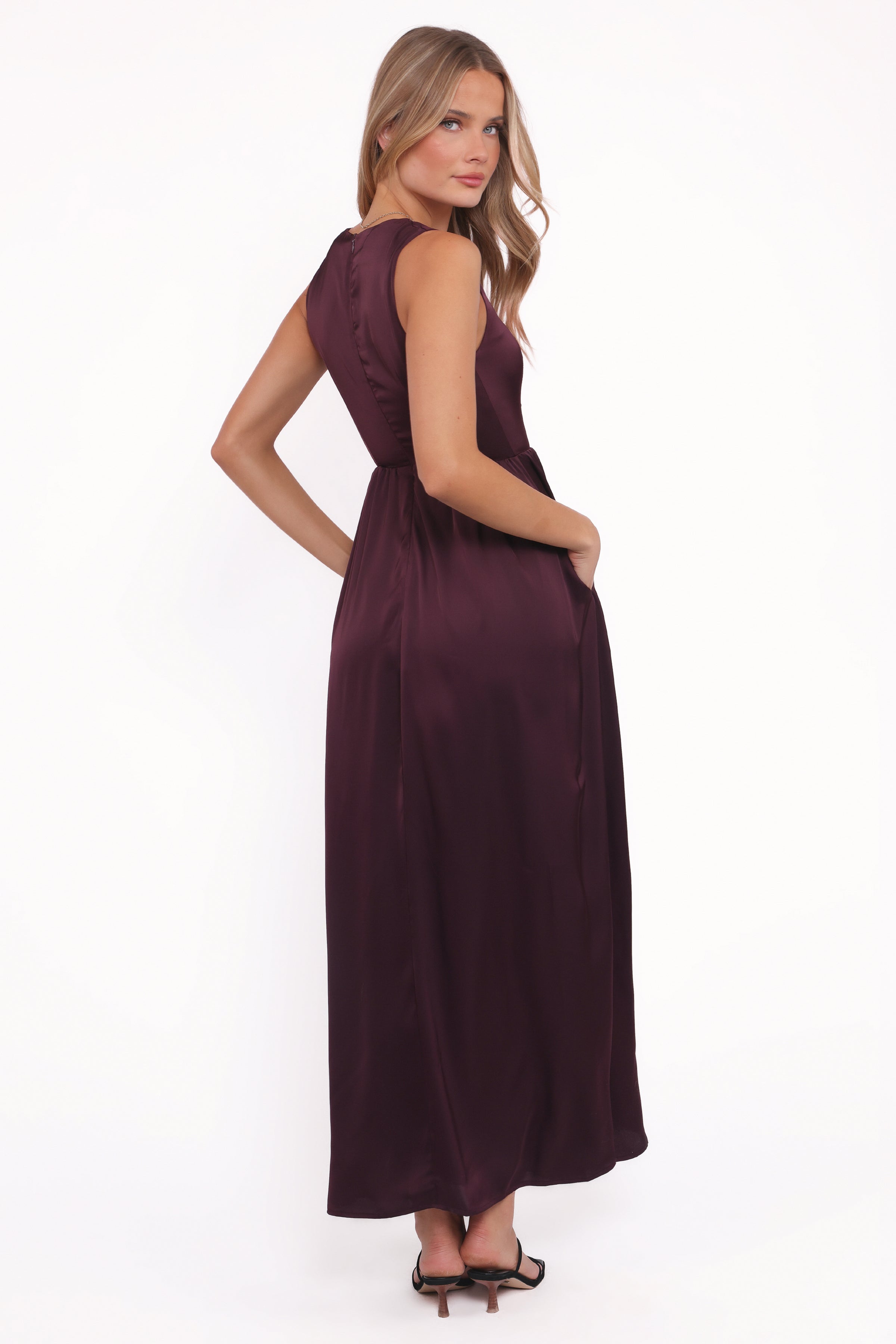 Petal and Pup USA DRESSES Elania Maxi Dress - Plum (Hold for Rack)