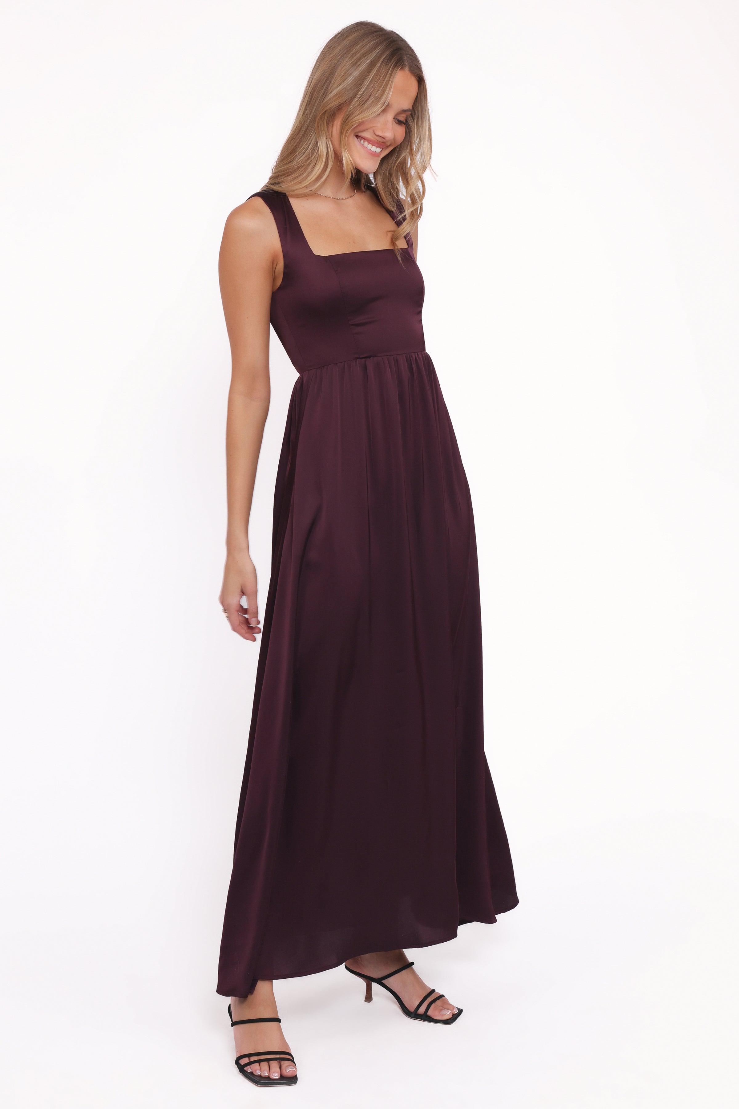 Petal and Pup USA DRESSES Elania Maxi Dress - Plum (Hold for Rack)