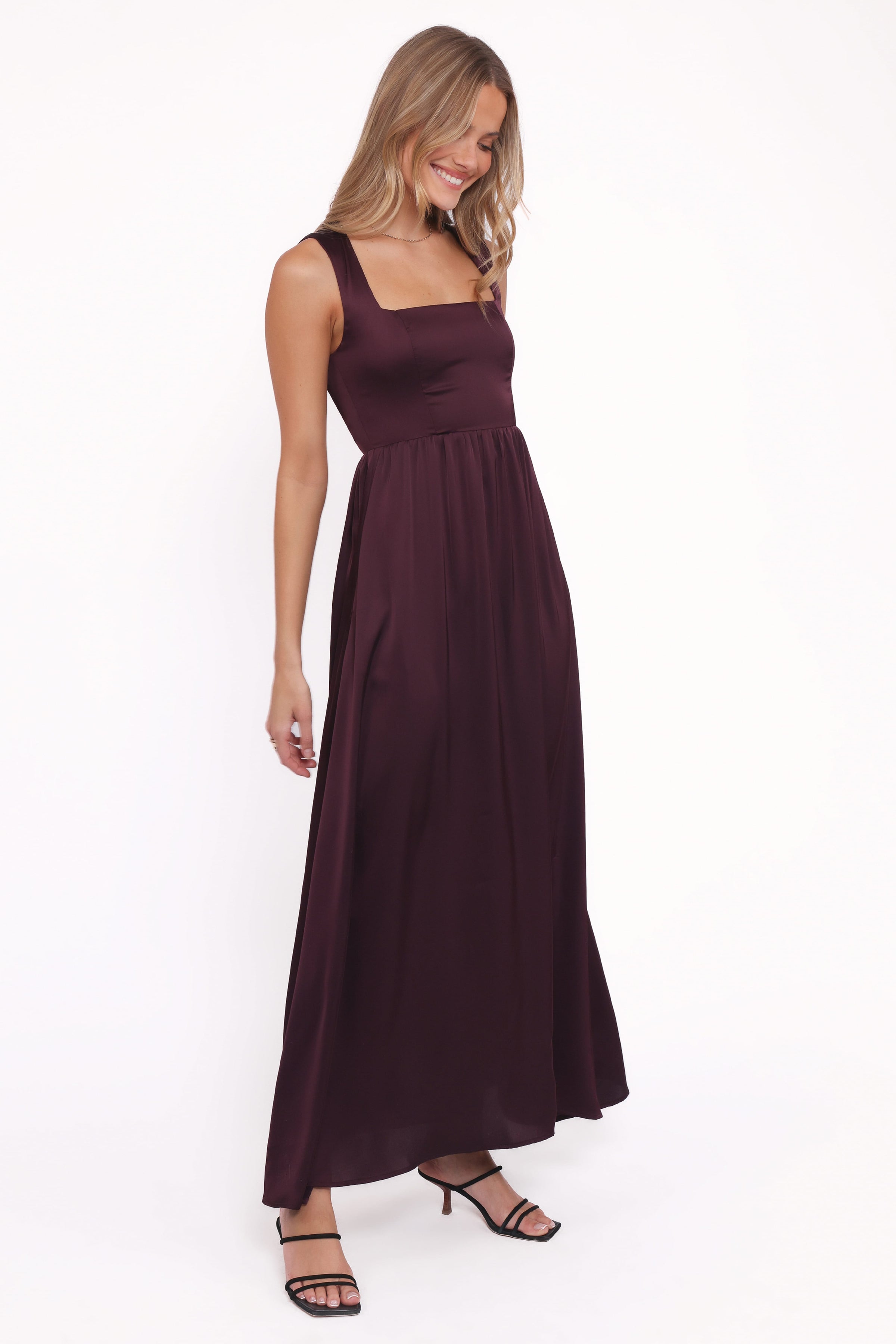 Petal and Pup USA DRESSES Elania Maxi Dress - Plum (Hold for Rack)