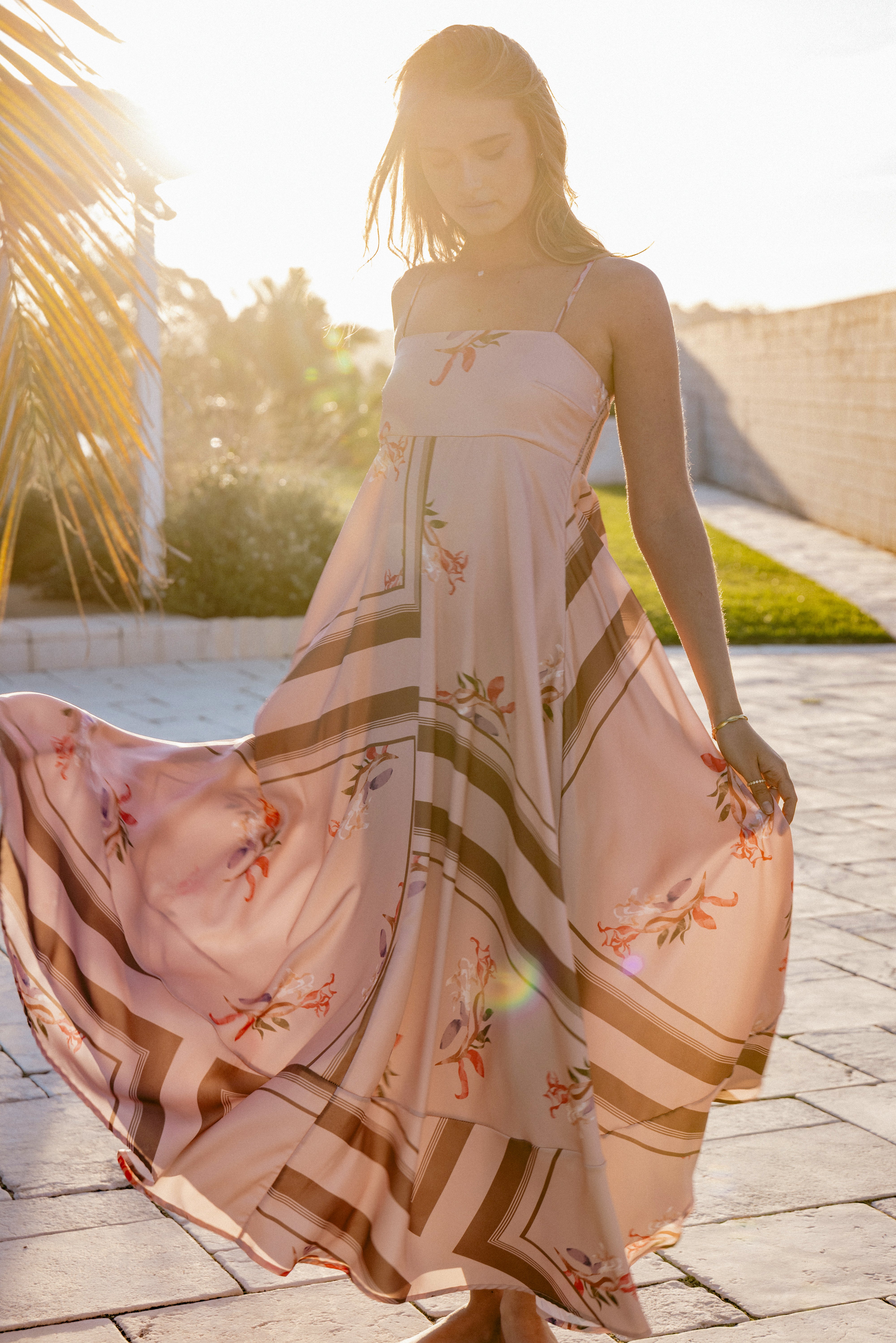 Elanor Maxi Dress - Pink Cocoa | Petal & Pup USA