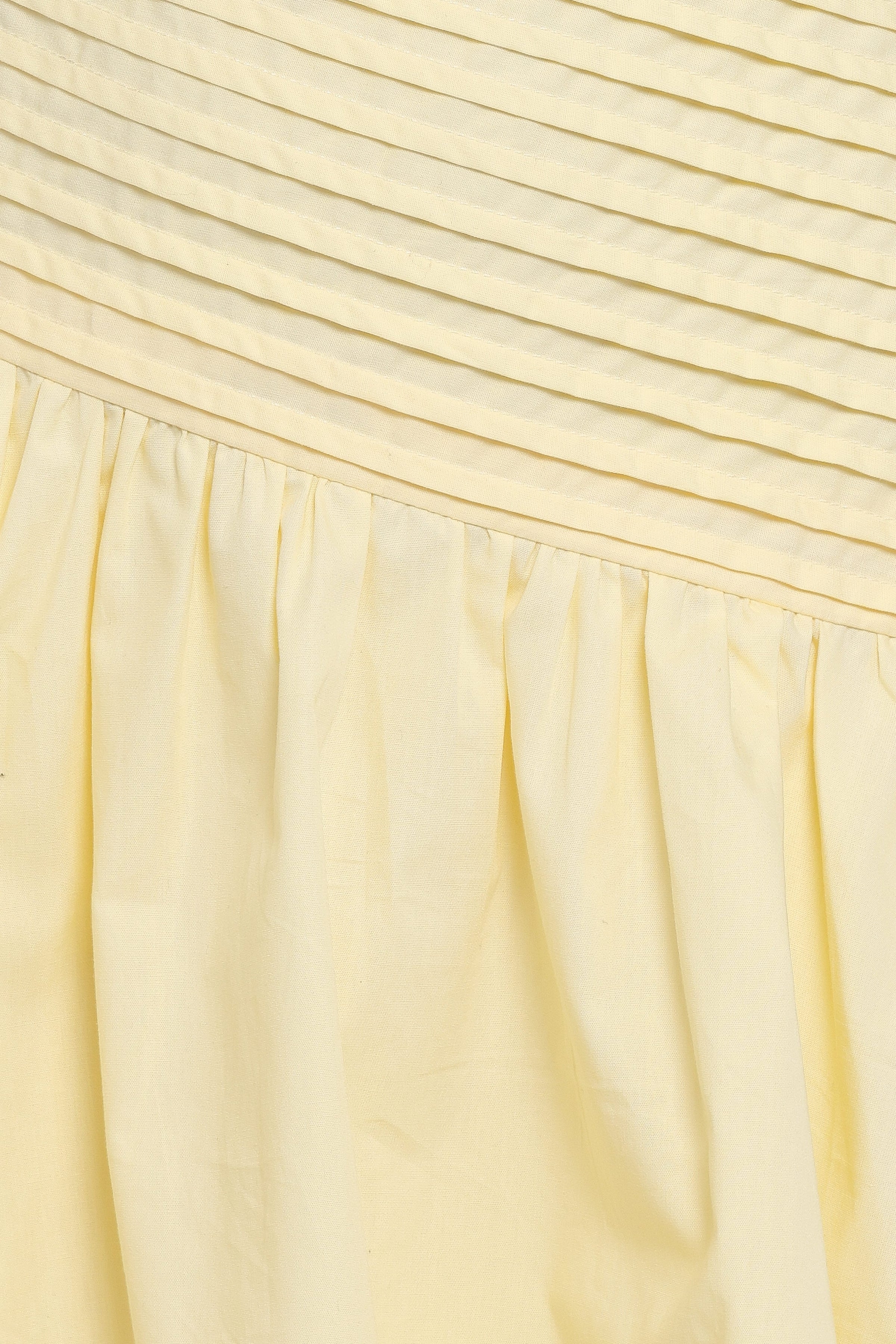 Petal and Pup USA DRESSES Elaria Off Shoulder Mini Dress - Butter Yellow