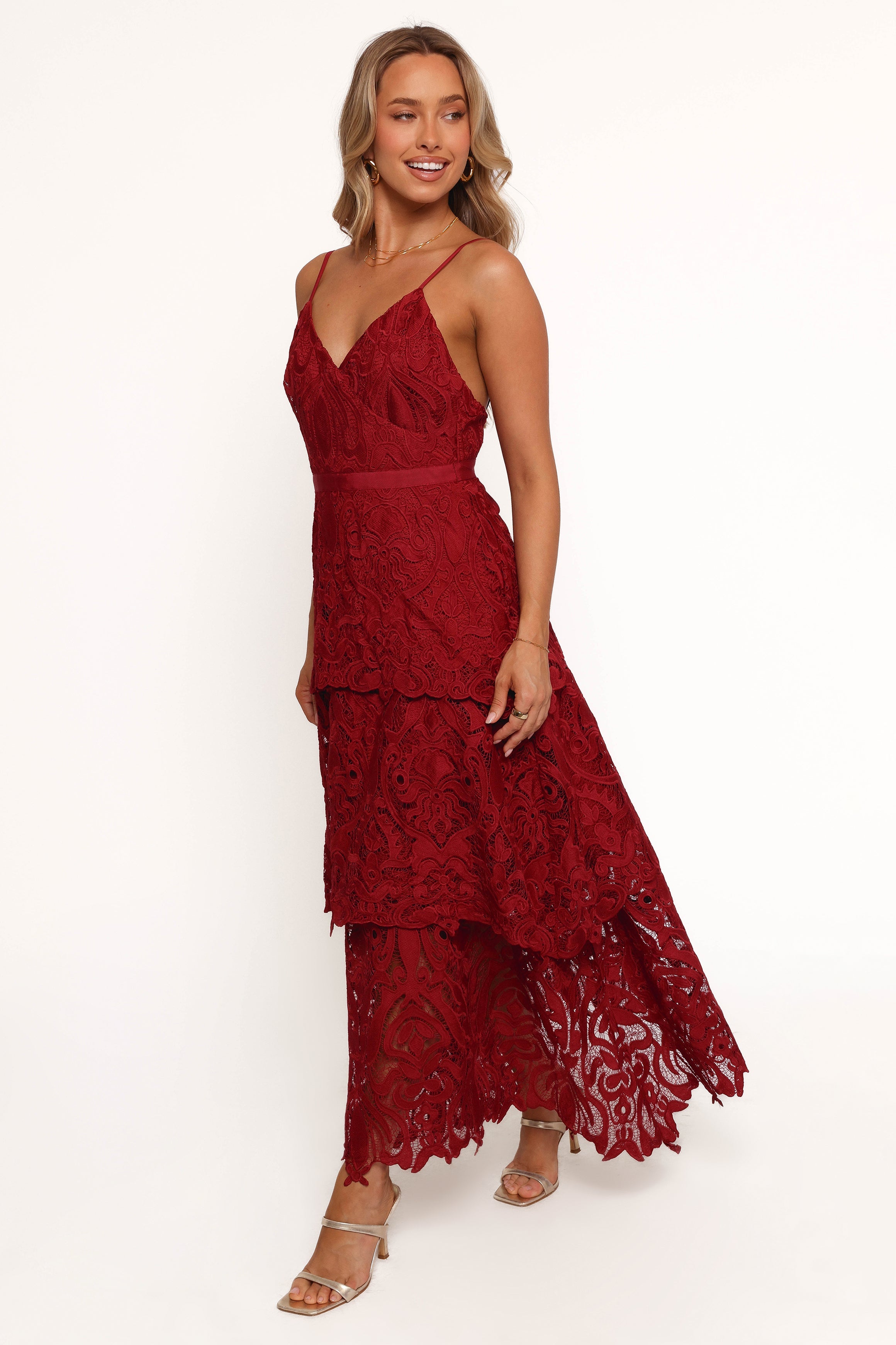 Petal and Pup USA DRESSES Elijah Maxi Dress - Red