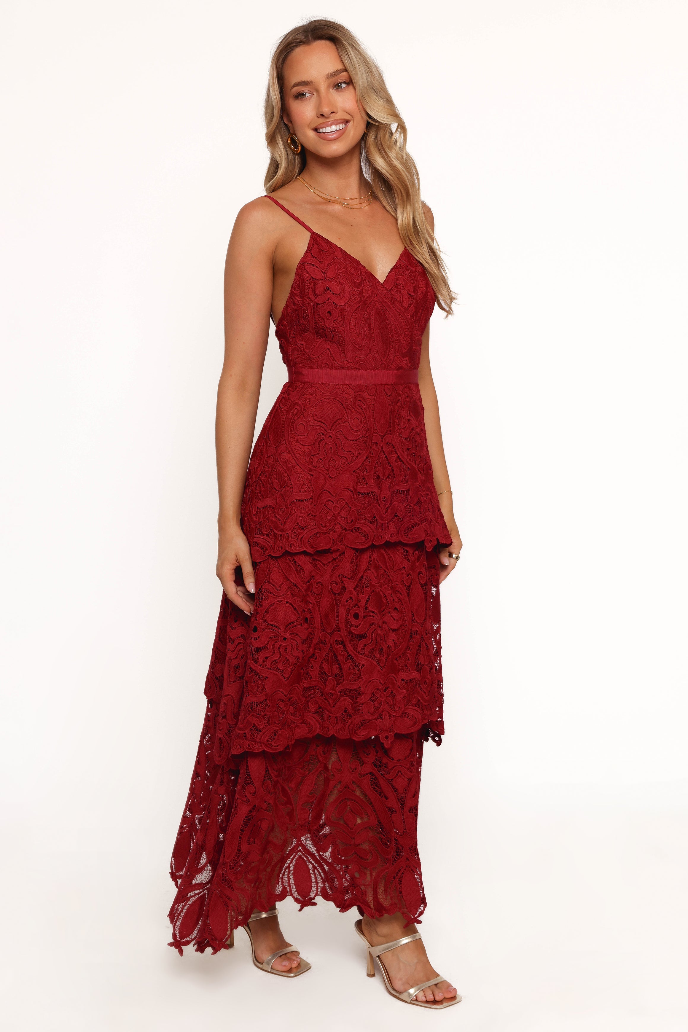 Petal and Pup USA DRESSES Elijah Maxi Dress - Red