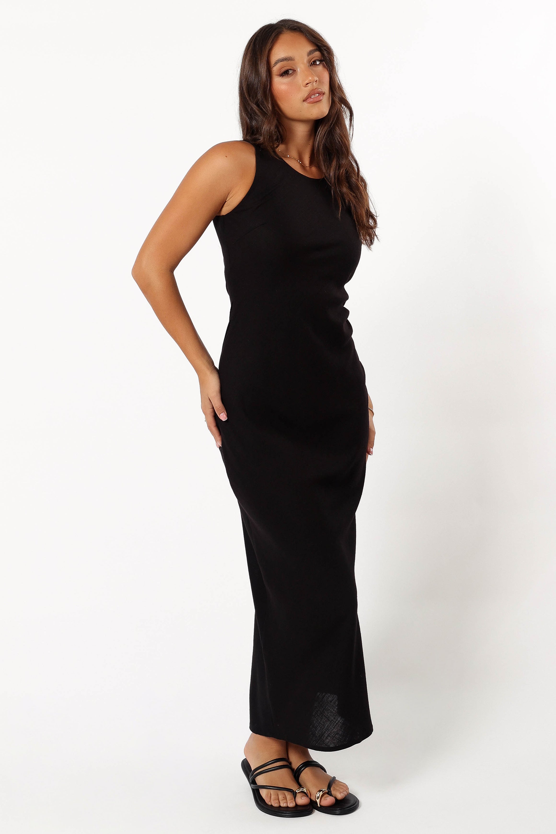 Petal and Pup USA DRESSES Ellis Maxi Dress - Black