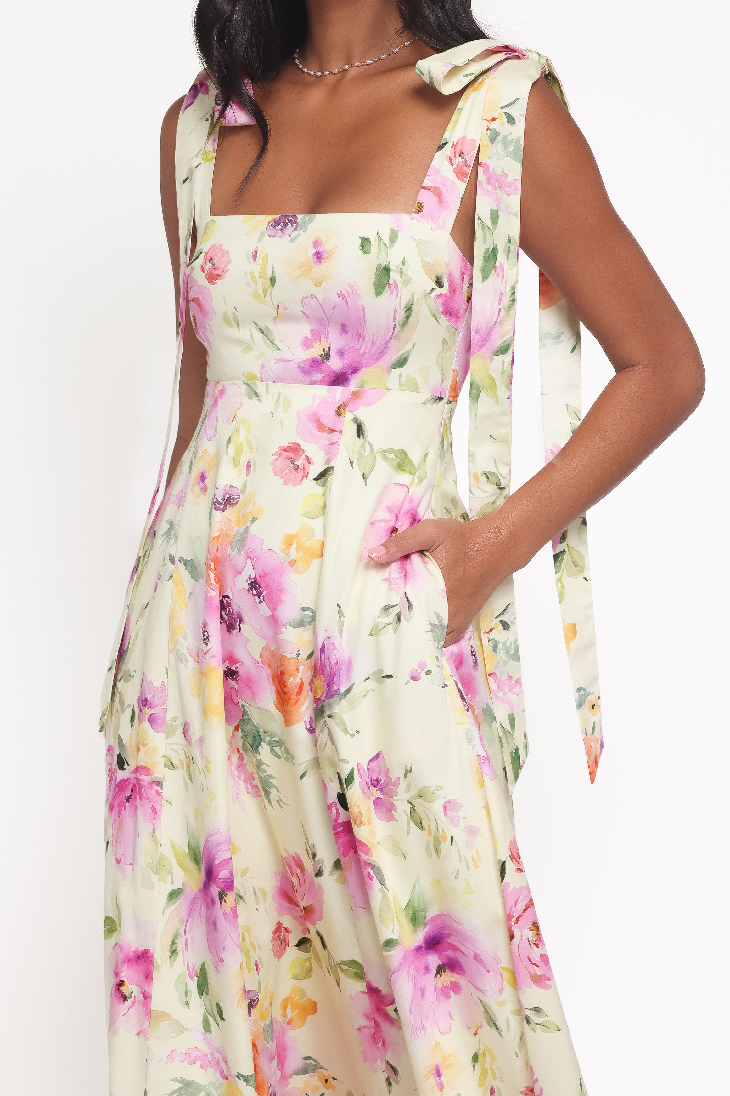 Petal and Pup USA DRESSES Ellody Maxi Dress - Yellow Petunia