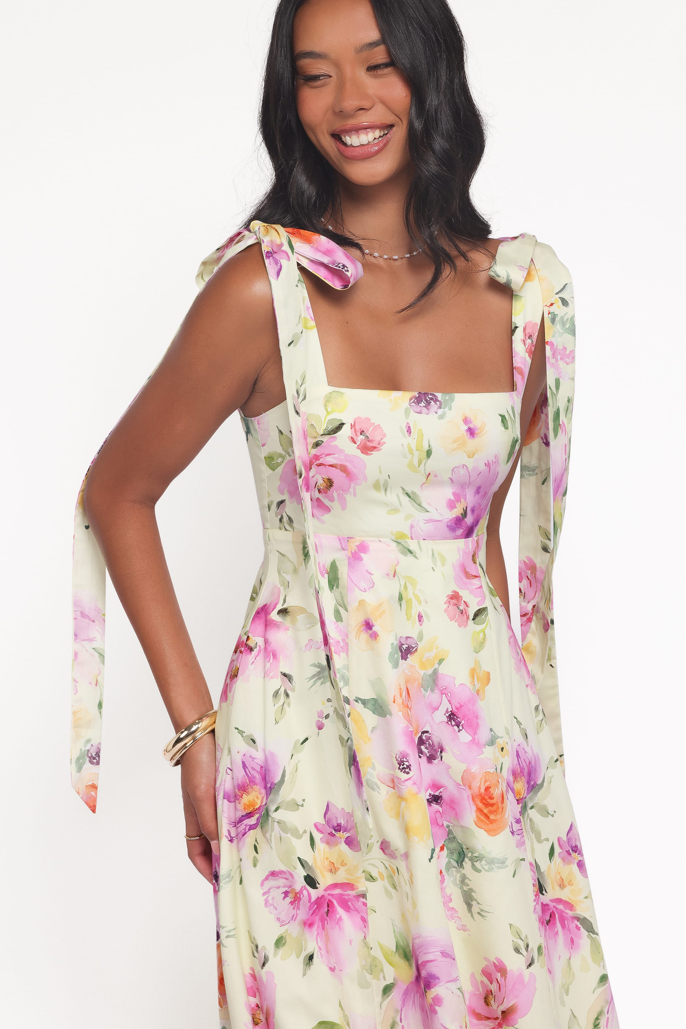Petal and Pup USA DRESSES Ellody Maxi Dress - Yellow Petunia