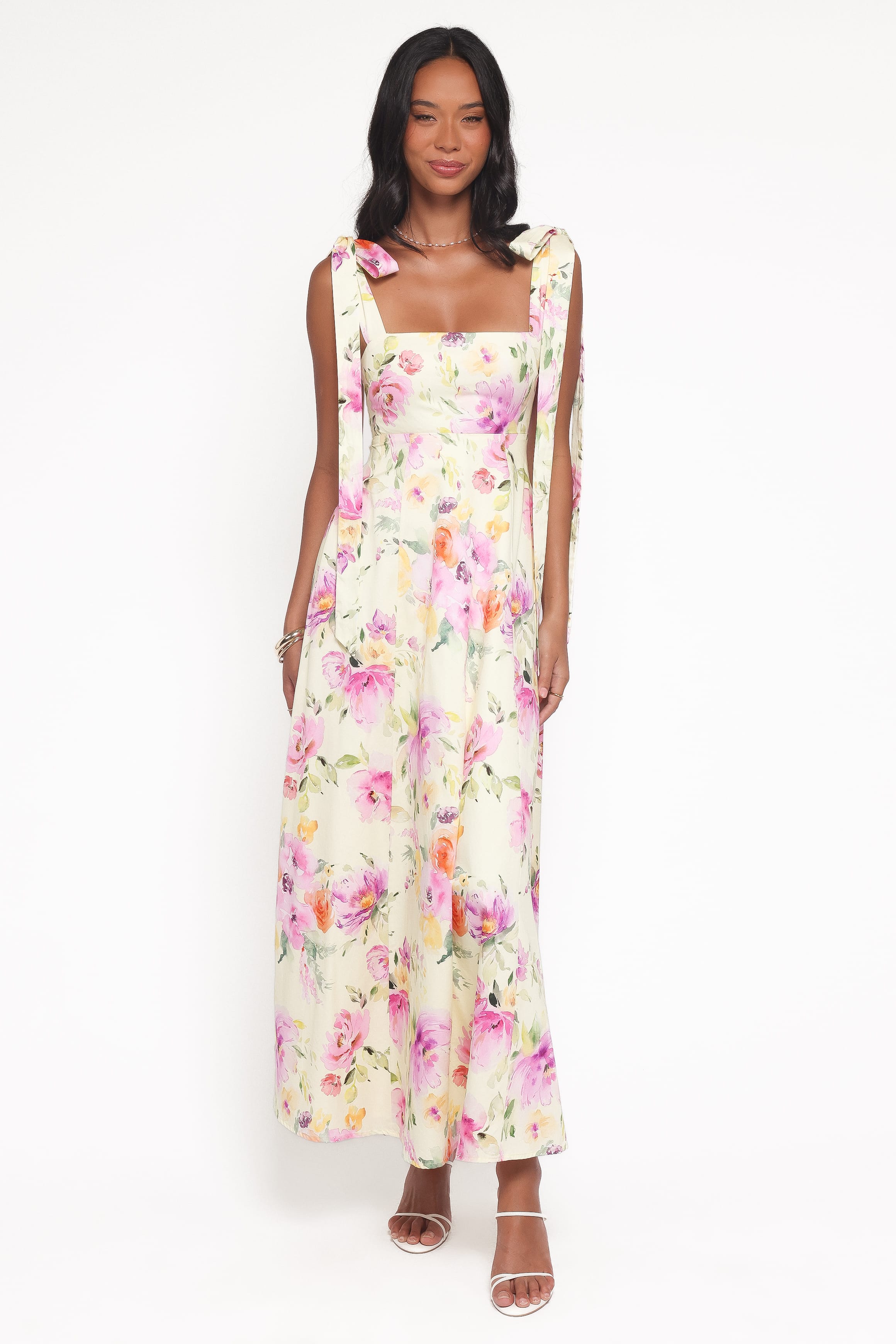 Petal and Pup USA DRESSES Ellody Maxi Dress - Yellow Petunia