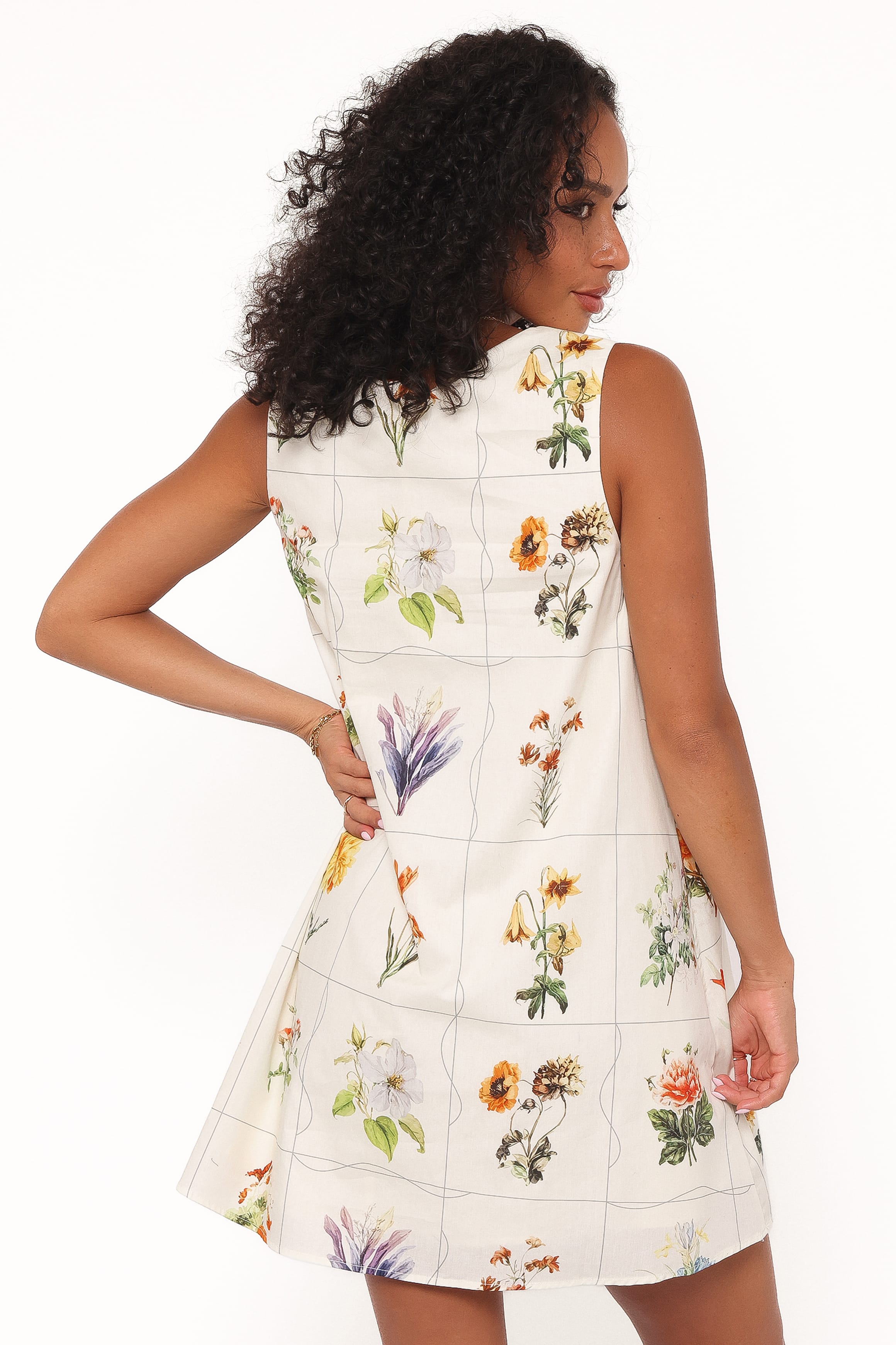 Petal and Pup USA DRESSES Elordi Mini Dress - Multi Flowers