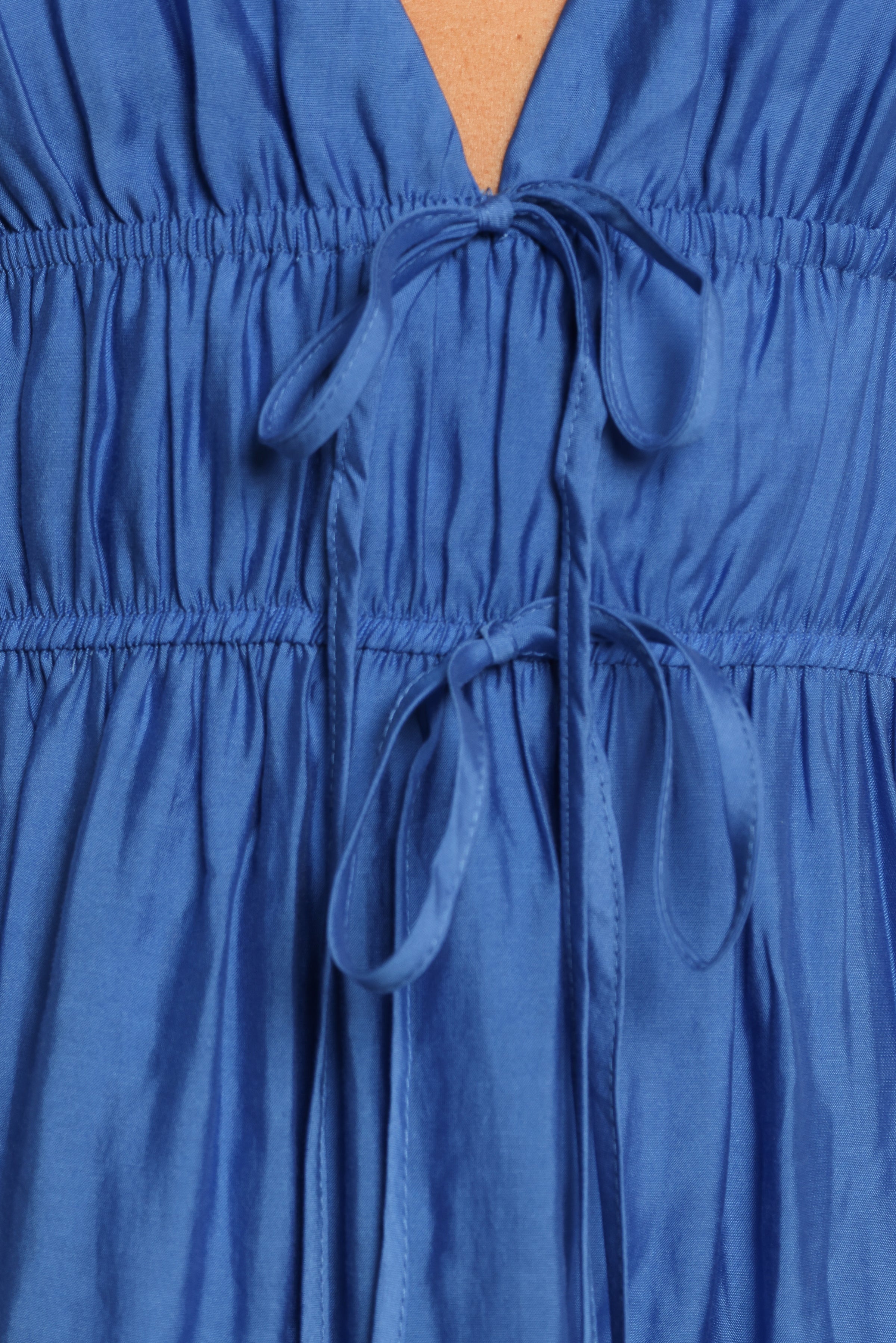 Petal and Pup USA DRESSES Elowen Midi Dress - Cobalt Blue