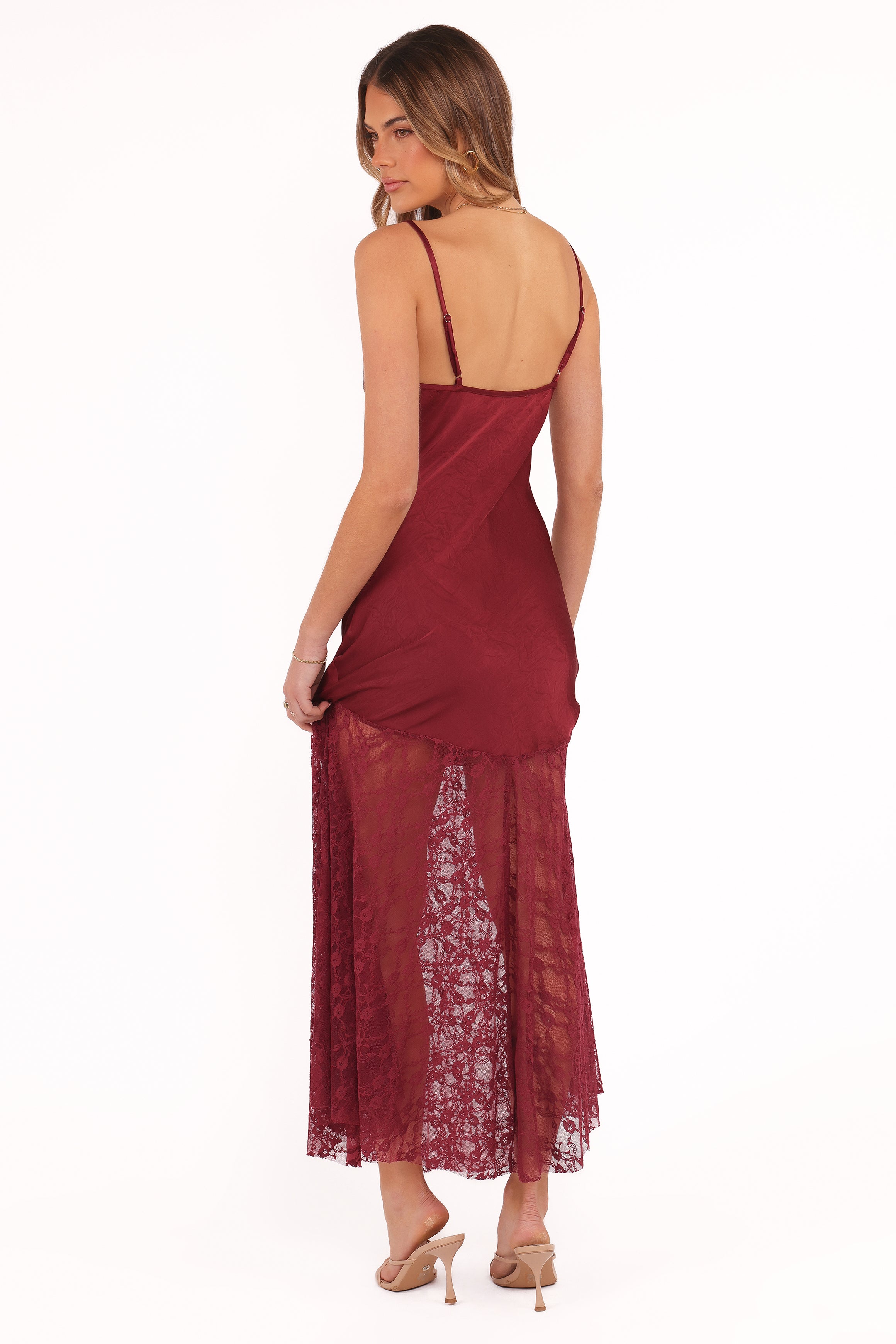 Petal and Pup USA DRESSES Elowyn Maxi Dress - Cherry