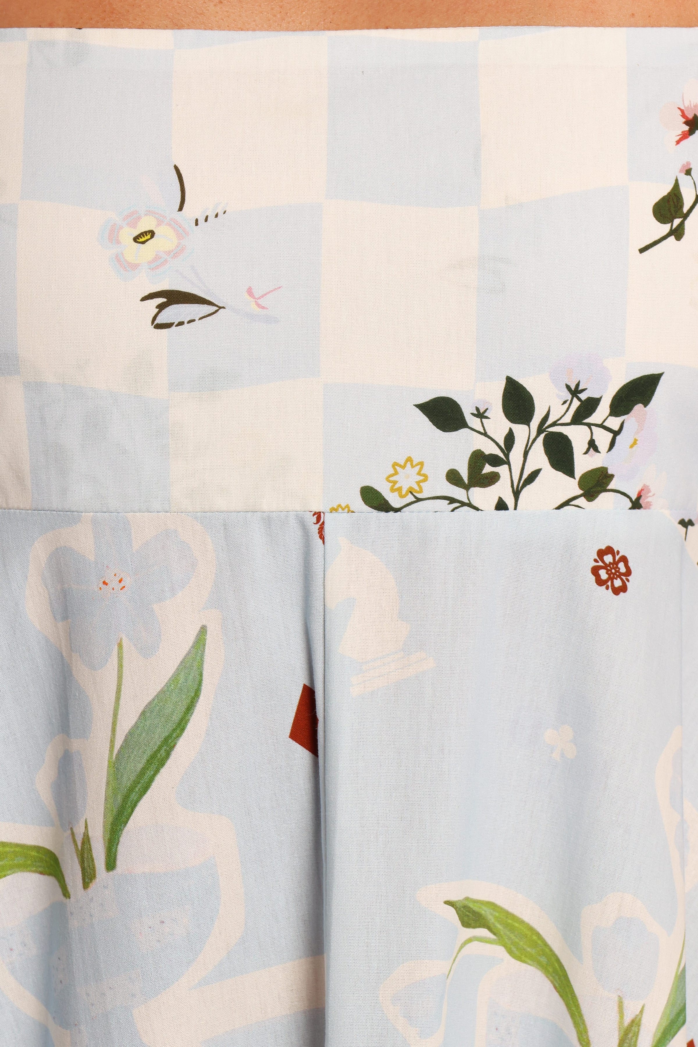 Petal and Pup USA DRESSES Emmeline Maxi Dress - Blue Floral