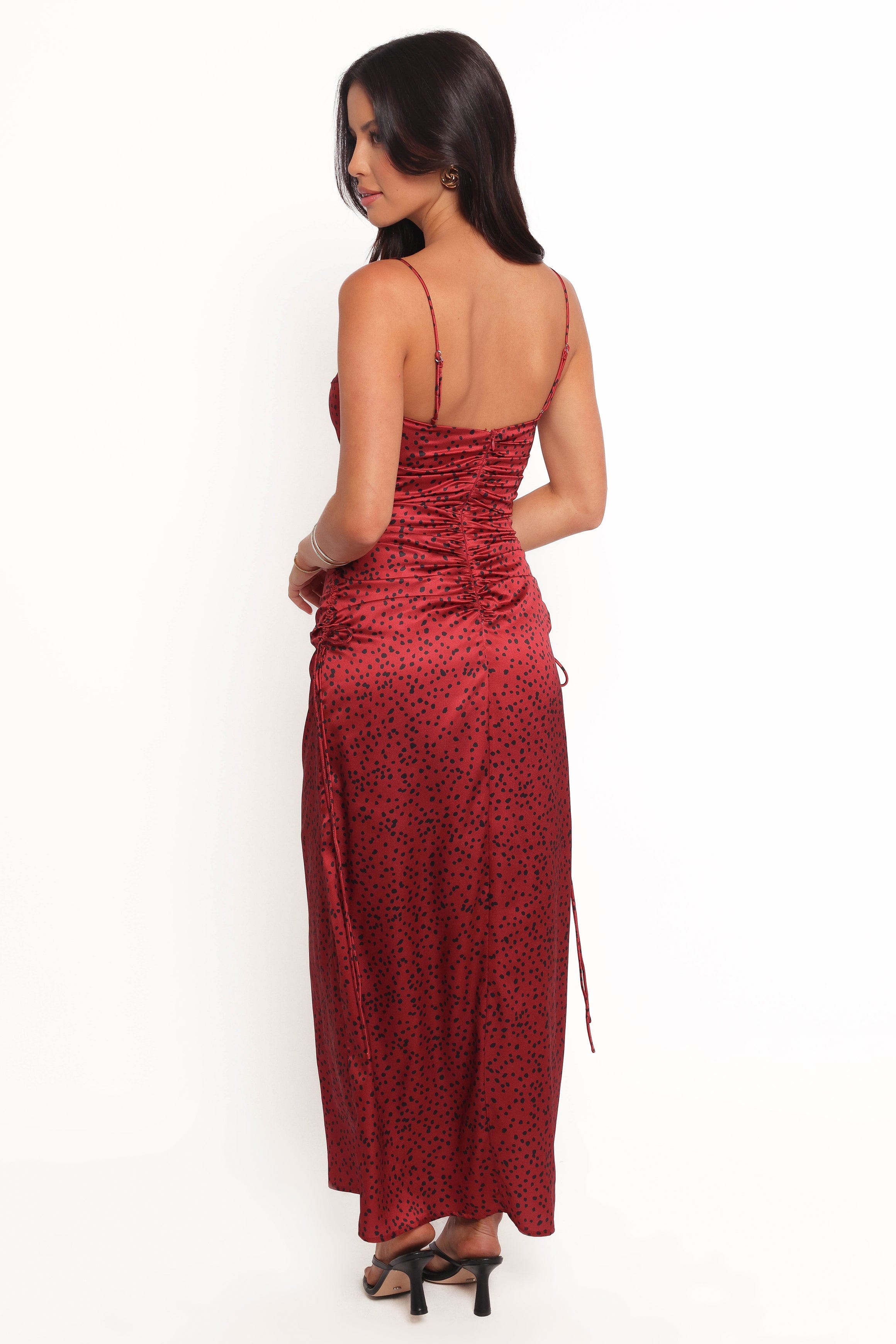 Petal and Pup USA DRESSES Enid Midi Dress - Red