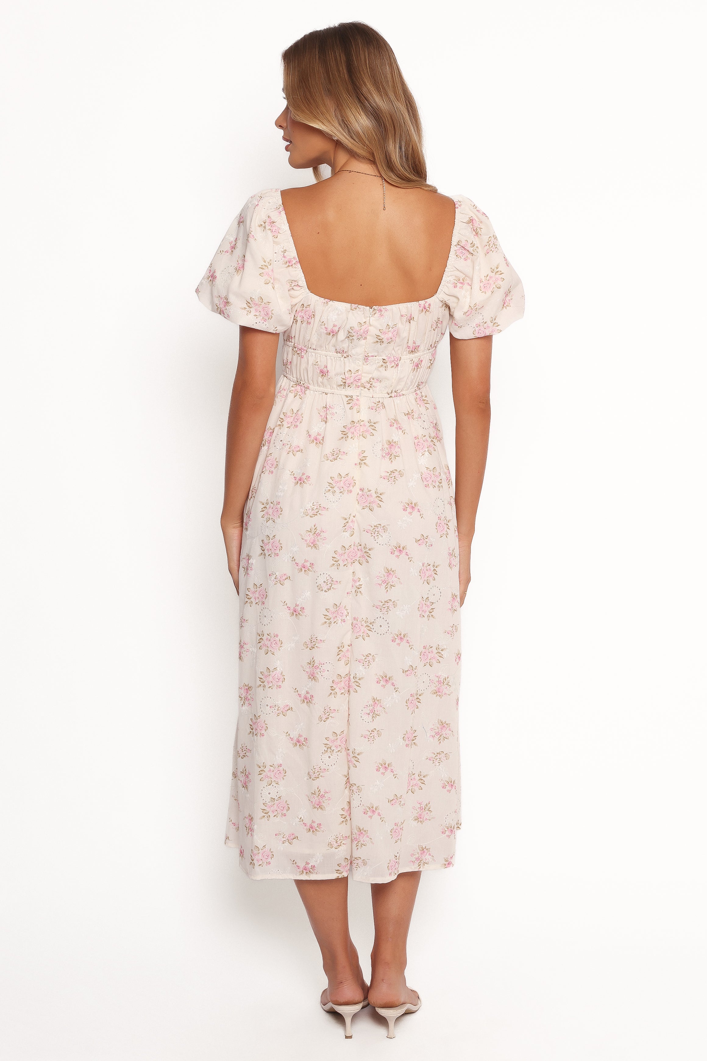 Petal and Pup USA DRESSES Eowyn Maxi Dress - Ivory Pink