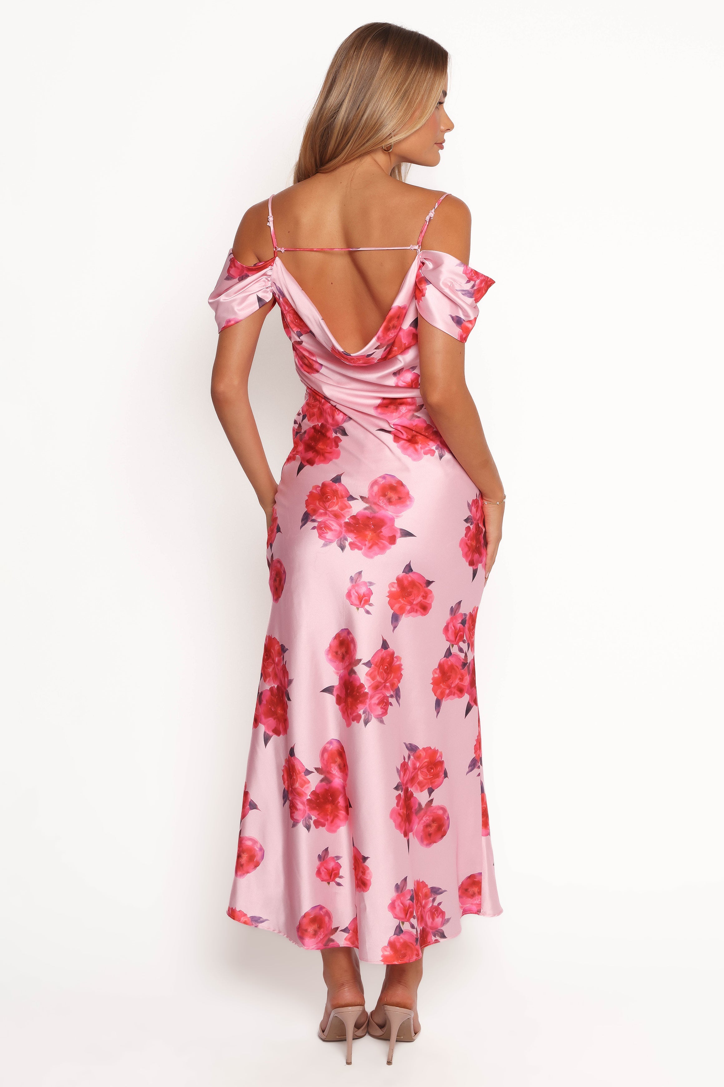 Petal and Pup USA DRESSES Esther Midi Dress - Pink