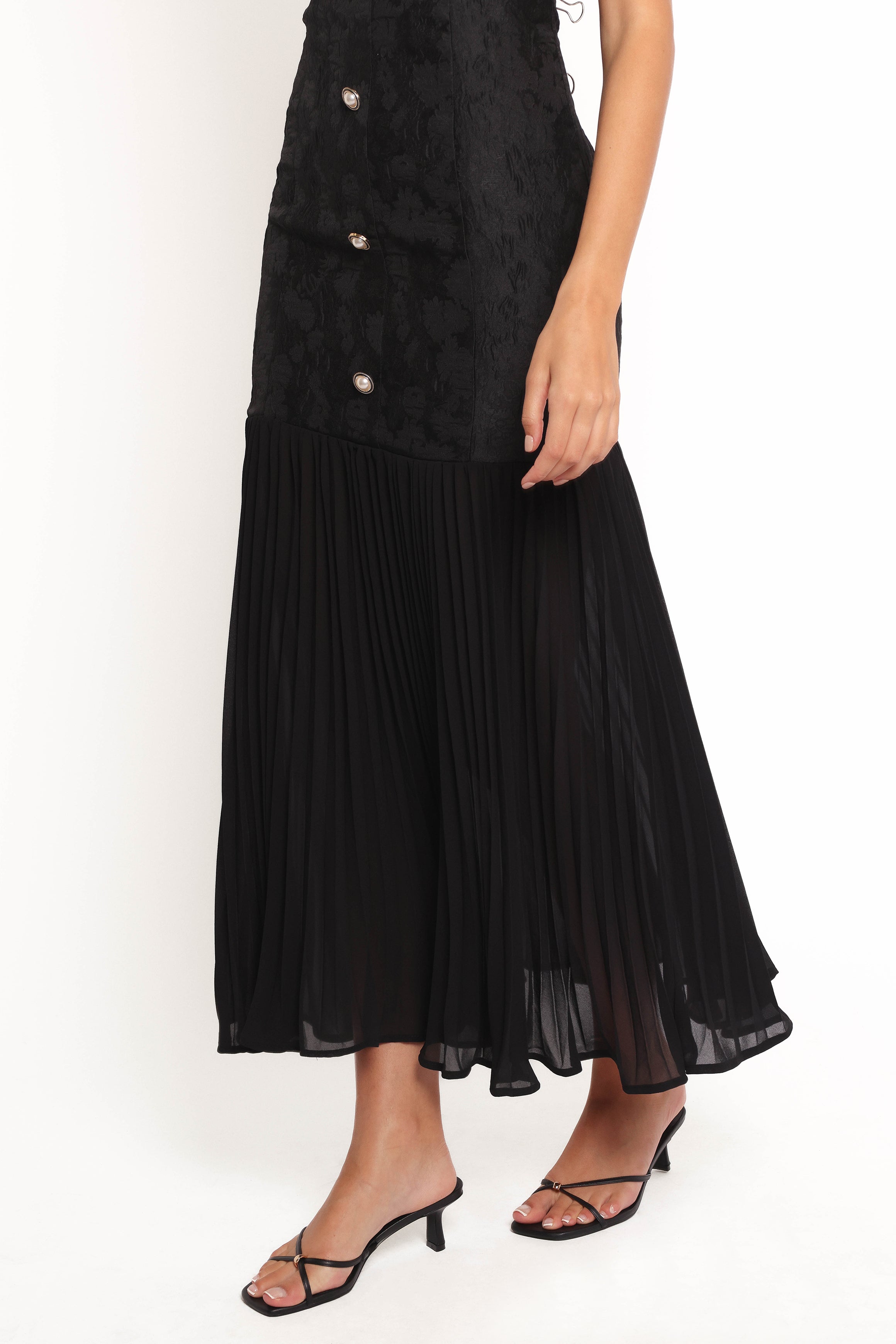 Petal and Pup USA DRESSES Evelina Maxi Dress - Black