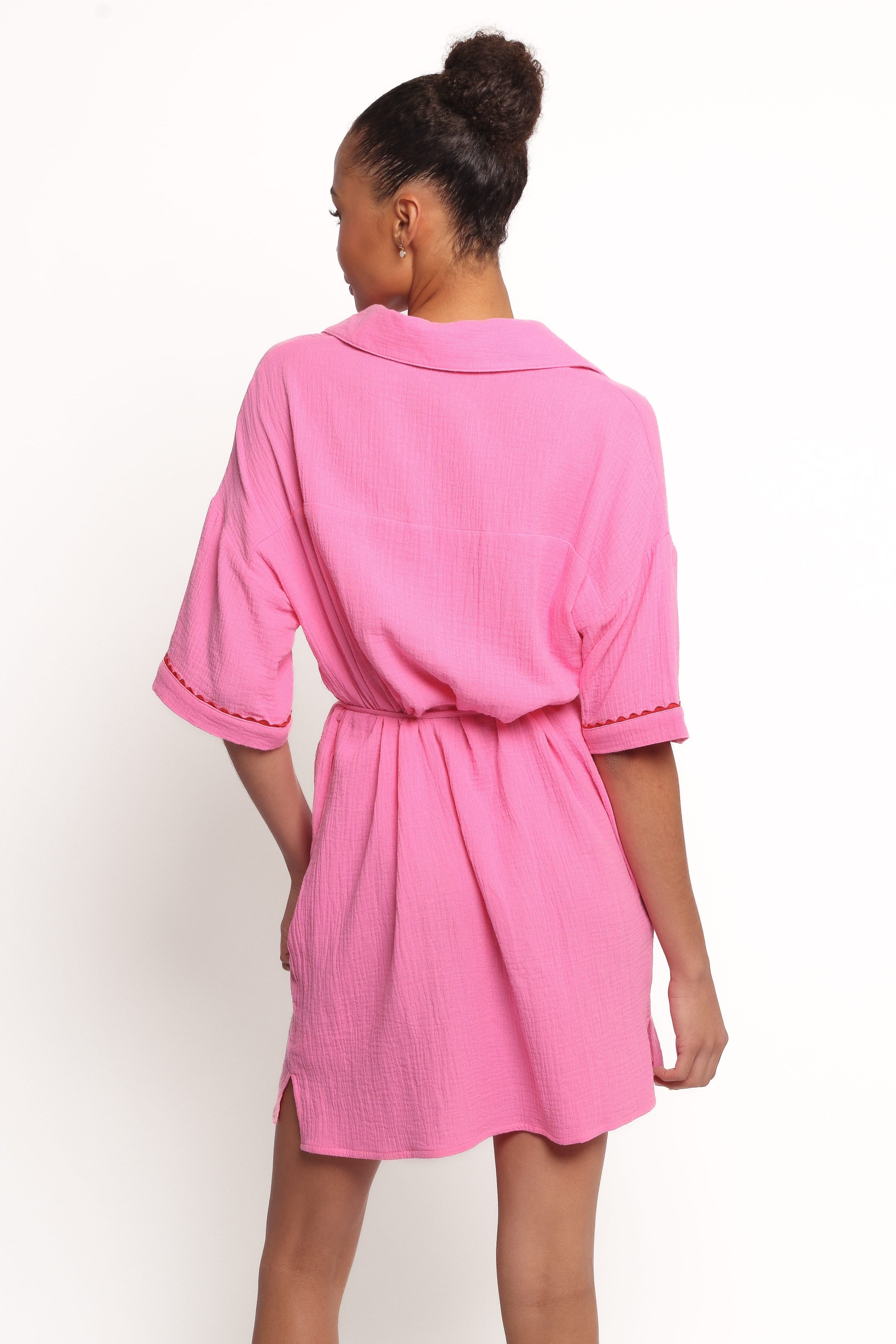 Petal and Pup USA DRESSES Fabiola Mini Dress - Pink (Hold for Amazon)