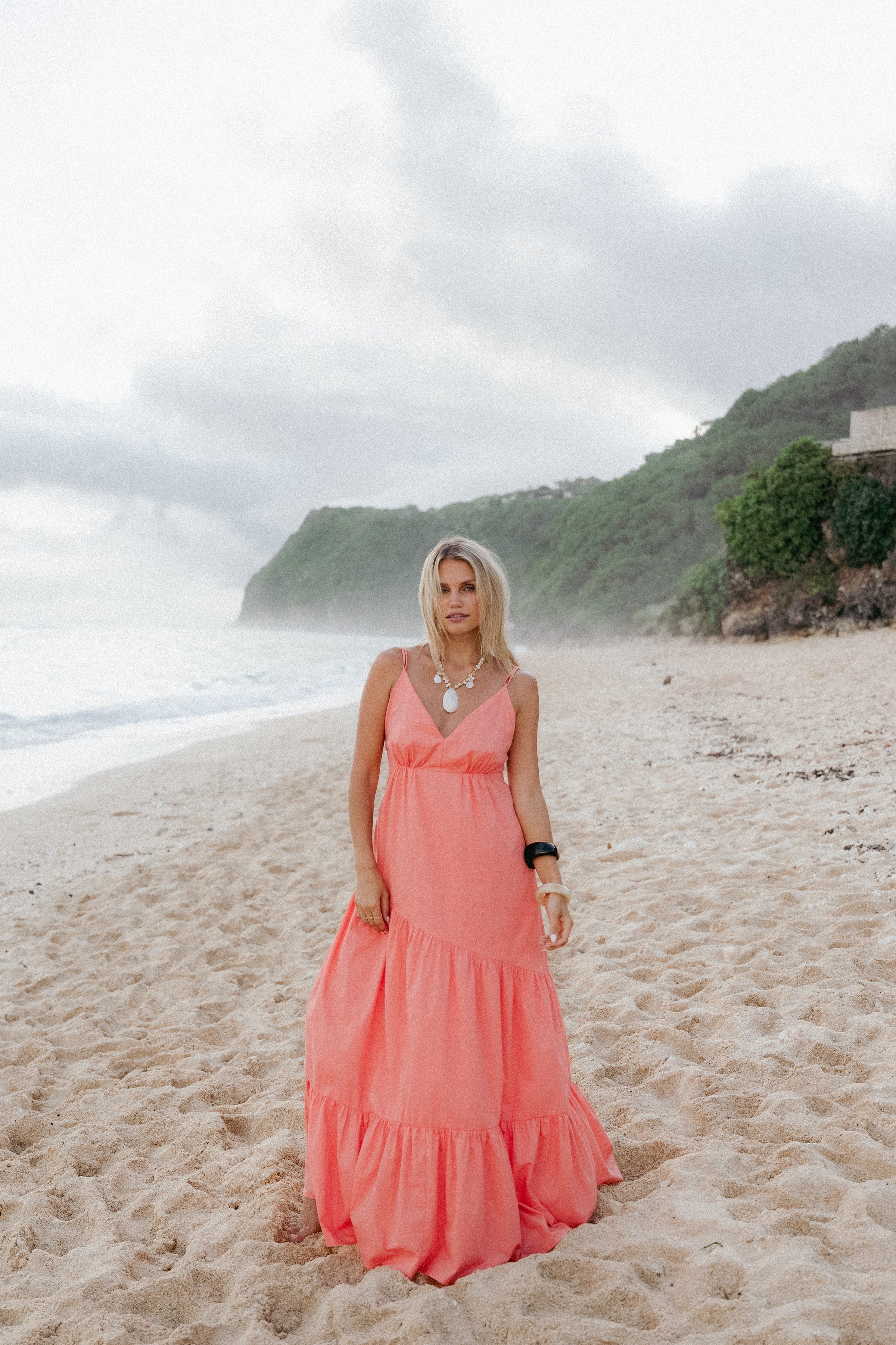 Petal and Pup USA DRESSES Forbes Maxi Dress - Coral (Hold for Rack)
