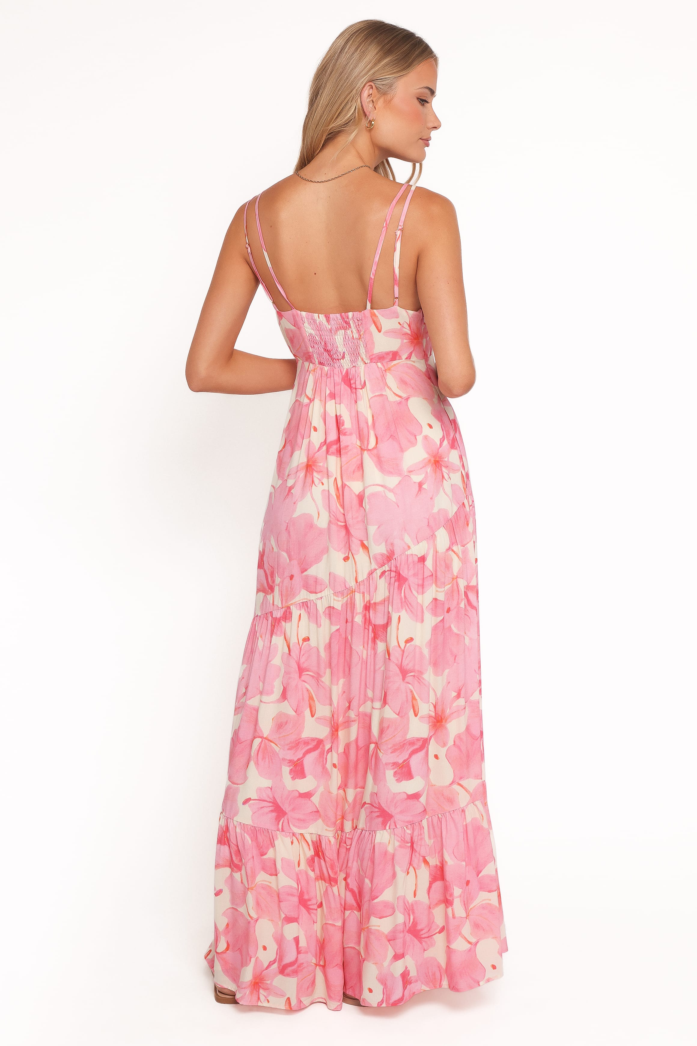 Petal and Pup USA DRESSES Forbes Maxi Dress - Pink Floral